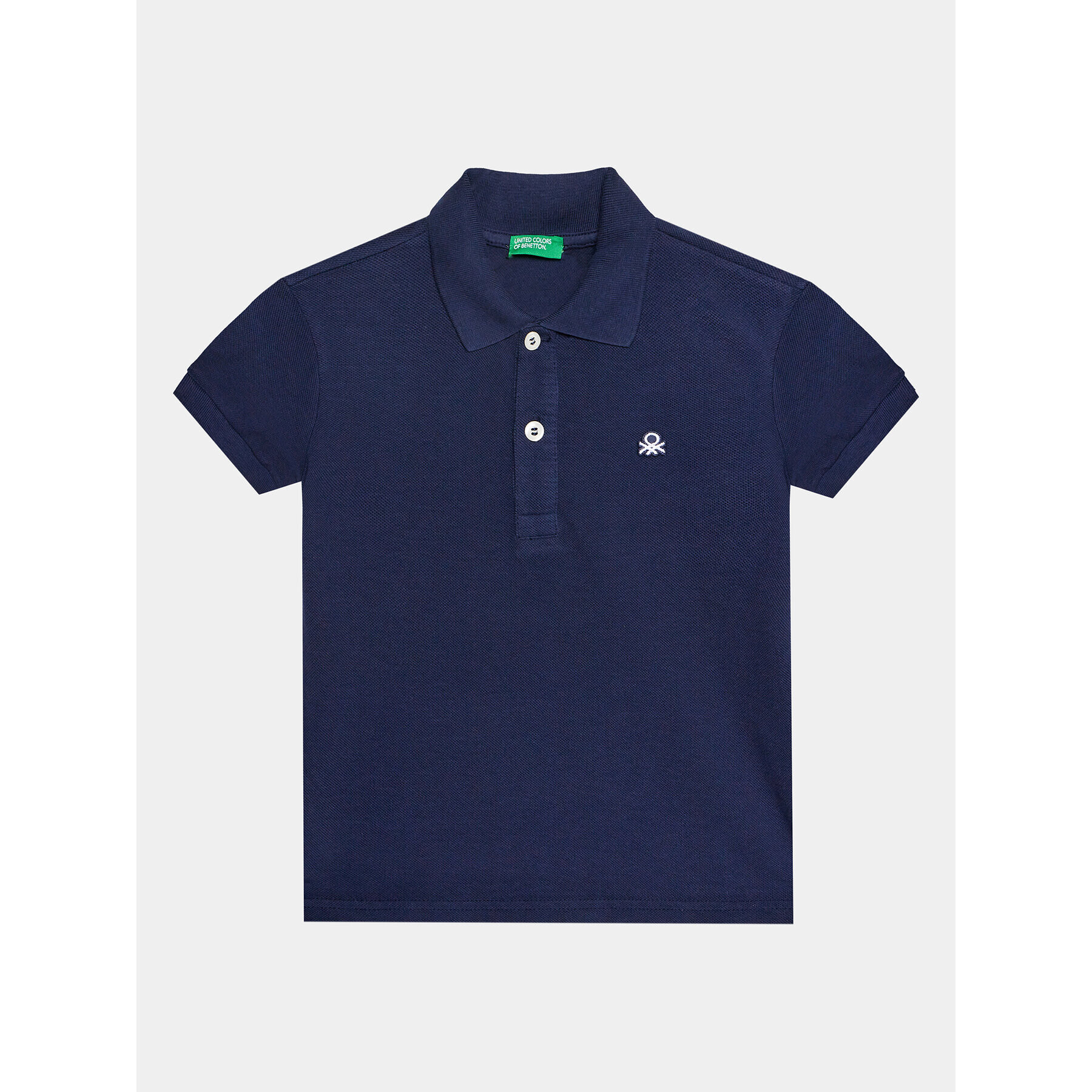 United Colors Of Benetton Polo majica 3089G3008 Mornarsko modra Regular Fit - Pepit.si