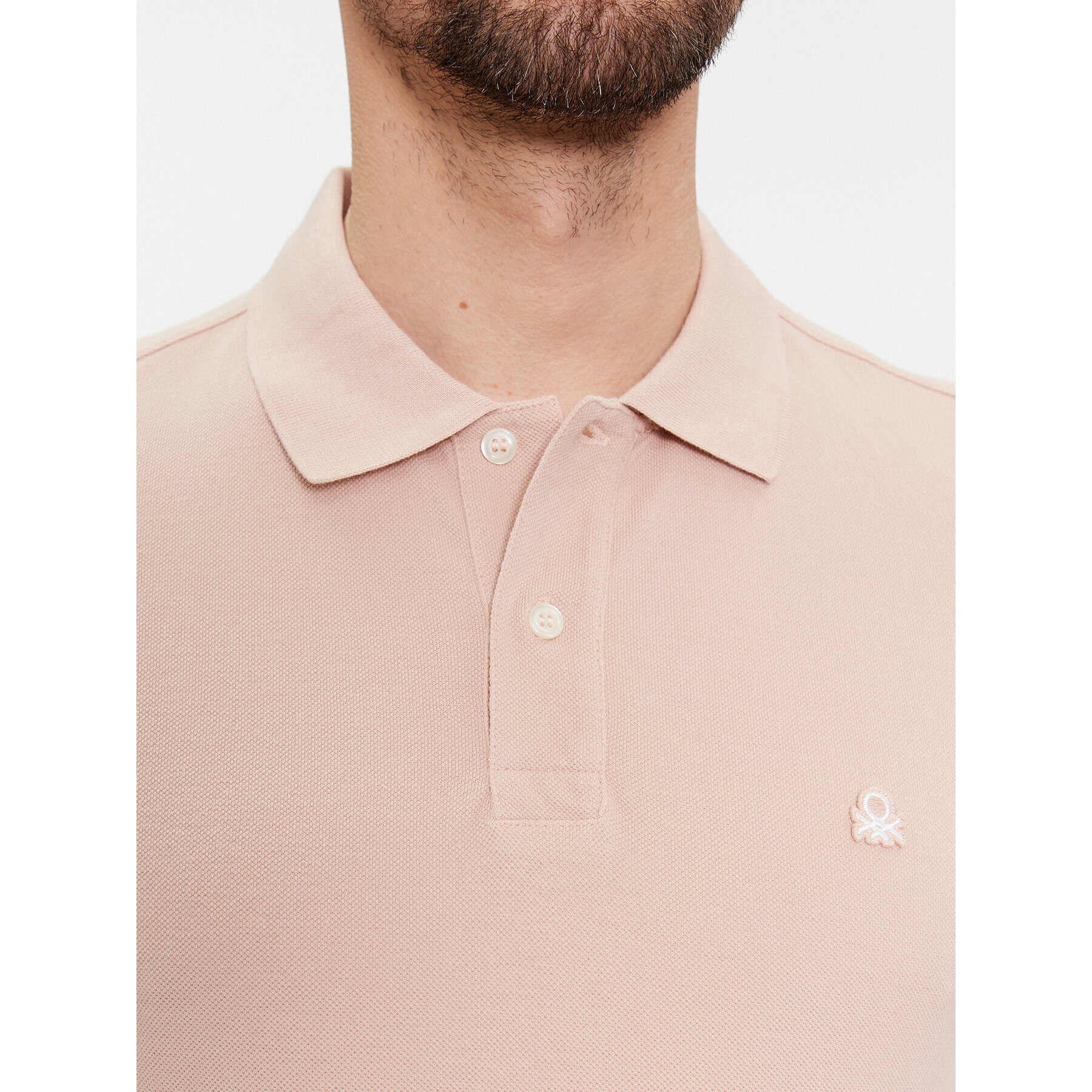 United Colors Of Benetton Polo majica 3089J3179 Bež Regular Fit - Pepit.si