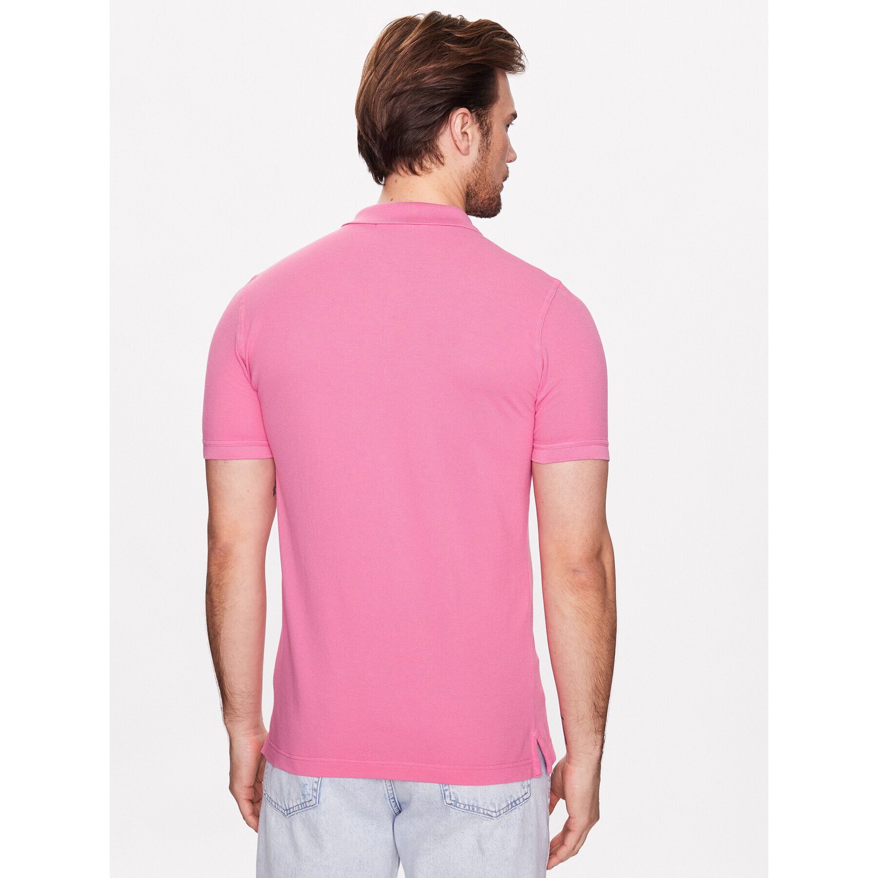 United Colors Of Benetton Polo majica 3089J3179 Roza Regular Fit - Pepit.si