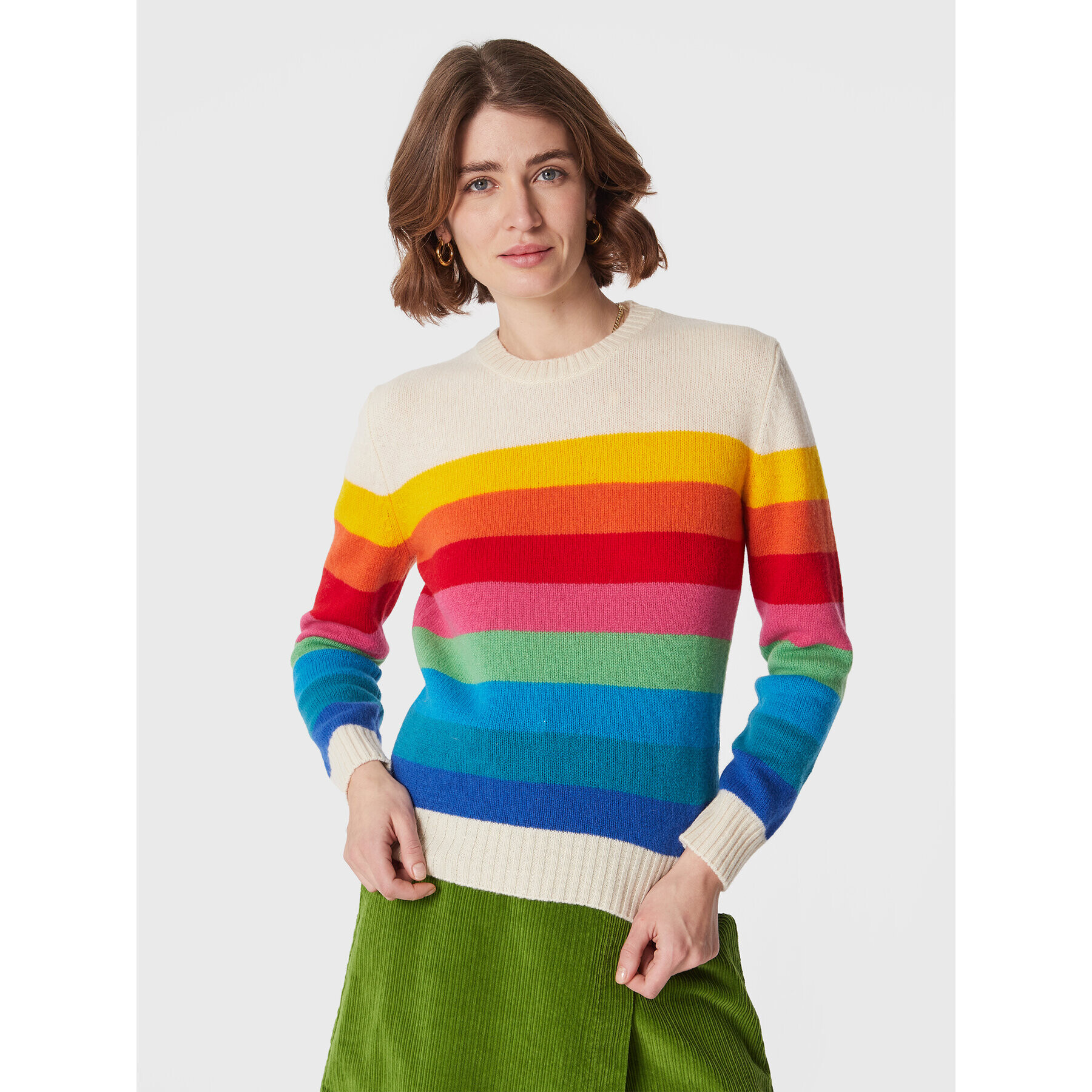 United Colors Of Benetton Pulover 103ME1N23 Pisana Regular Fit - Pepit.si