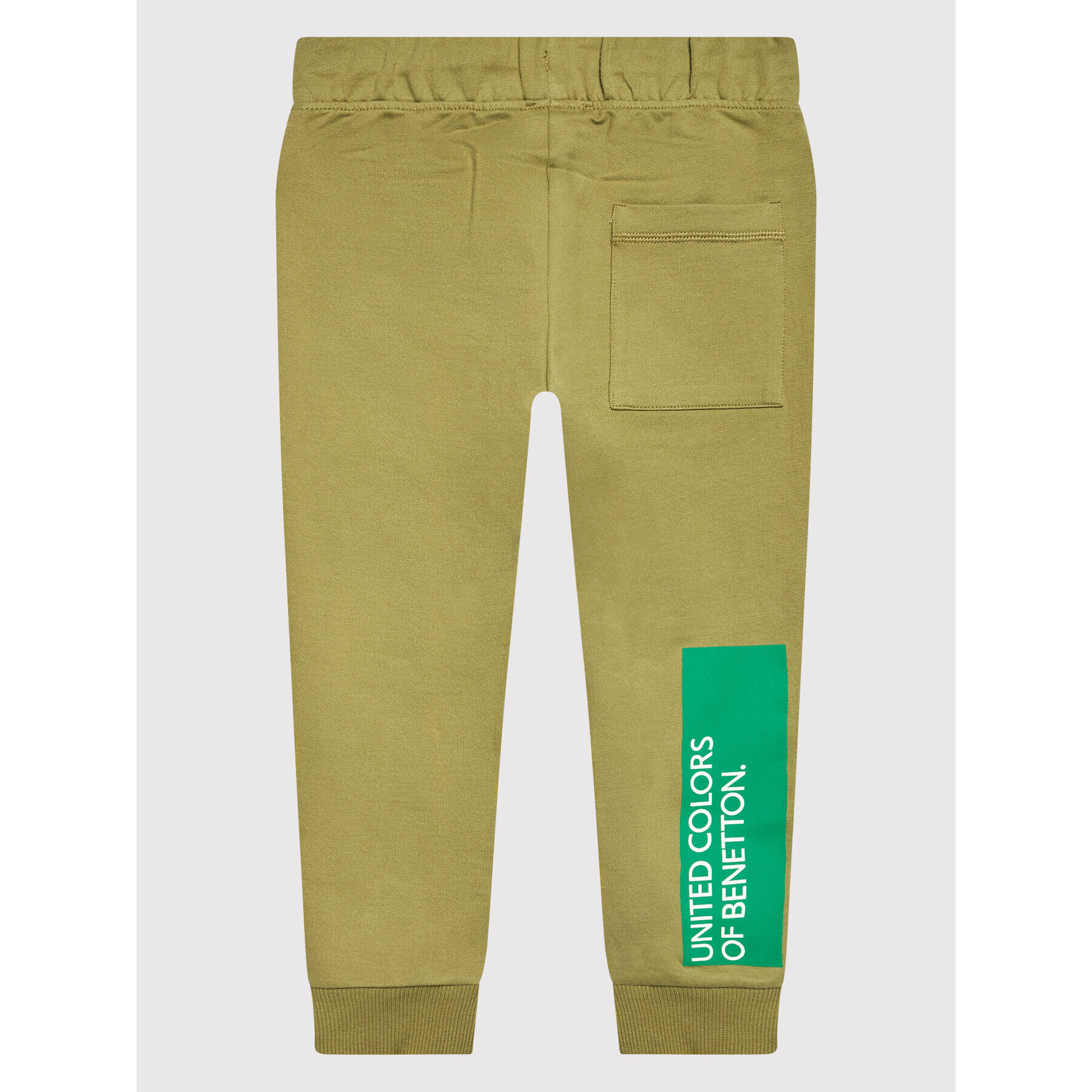 United Colors Of Benetton Spodnji del trenirke 3BC1I0986 Zelena Regular Fit - Pepit.si