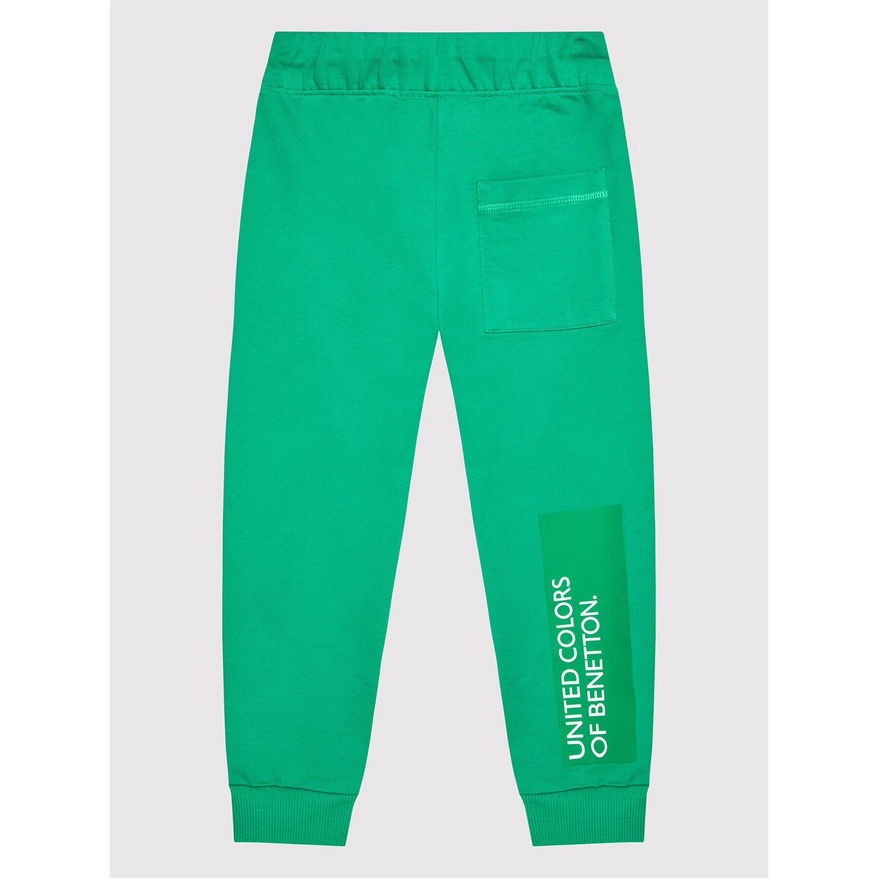 United Colors Of Benetton Spodnji del trenirke 3BC1I0986 Zelena Regular Fit - Pepit.si