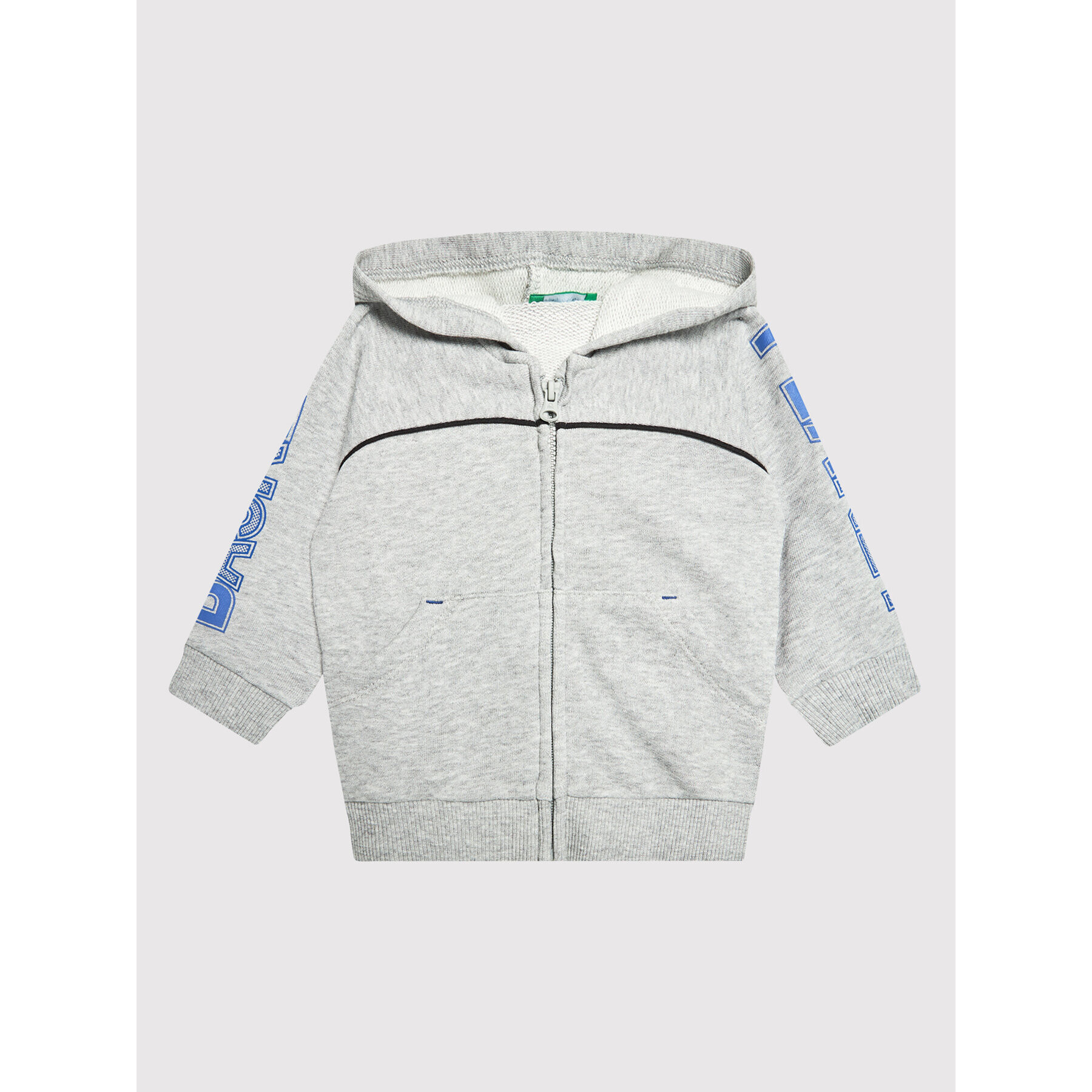 United Colors Of Benetton Spodnji del trenirke 3J68I0267 Siva Regular Fit - Pepit.si