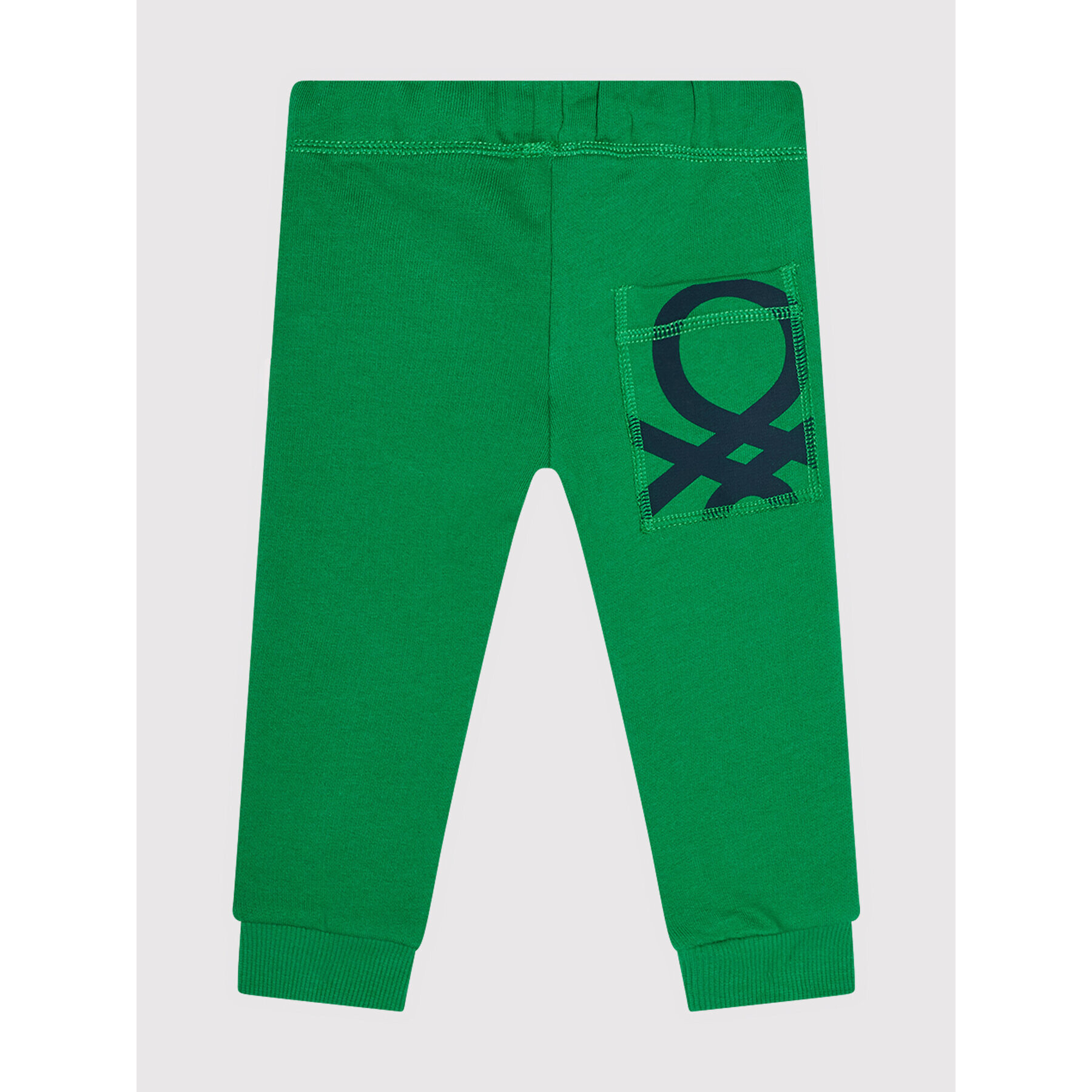 United Colors Of Benetton Spodnji del trenirke 3J68I0449 M Zelena Regular Fit - Pepit.si