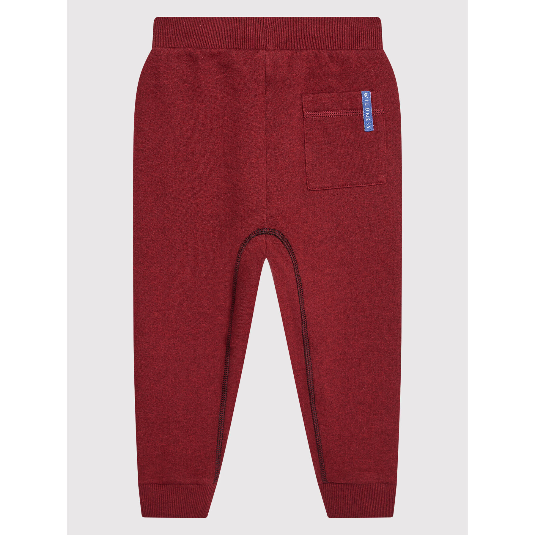 United Colors Of Benetton Spodnji del trenirke 3J73I0493 Bordo rdeča Regular Fit - Pepit.si