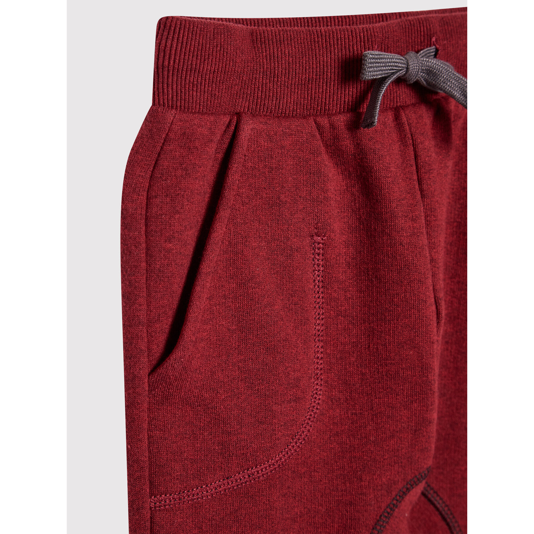 United Colors Of Benetton Spodnji del trenirke 3J73I0493 Bordo rdeča Regular Fit - Pepit.si