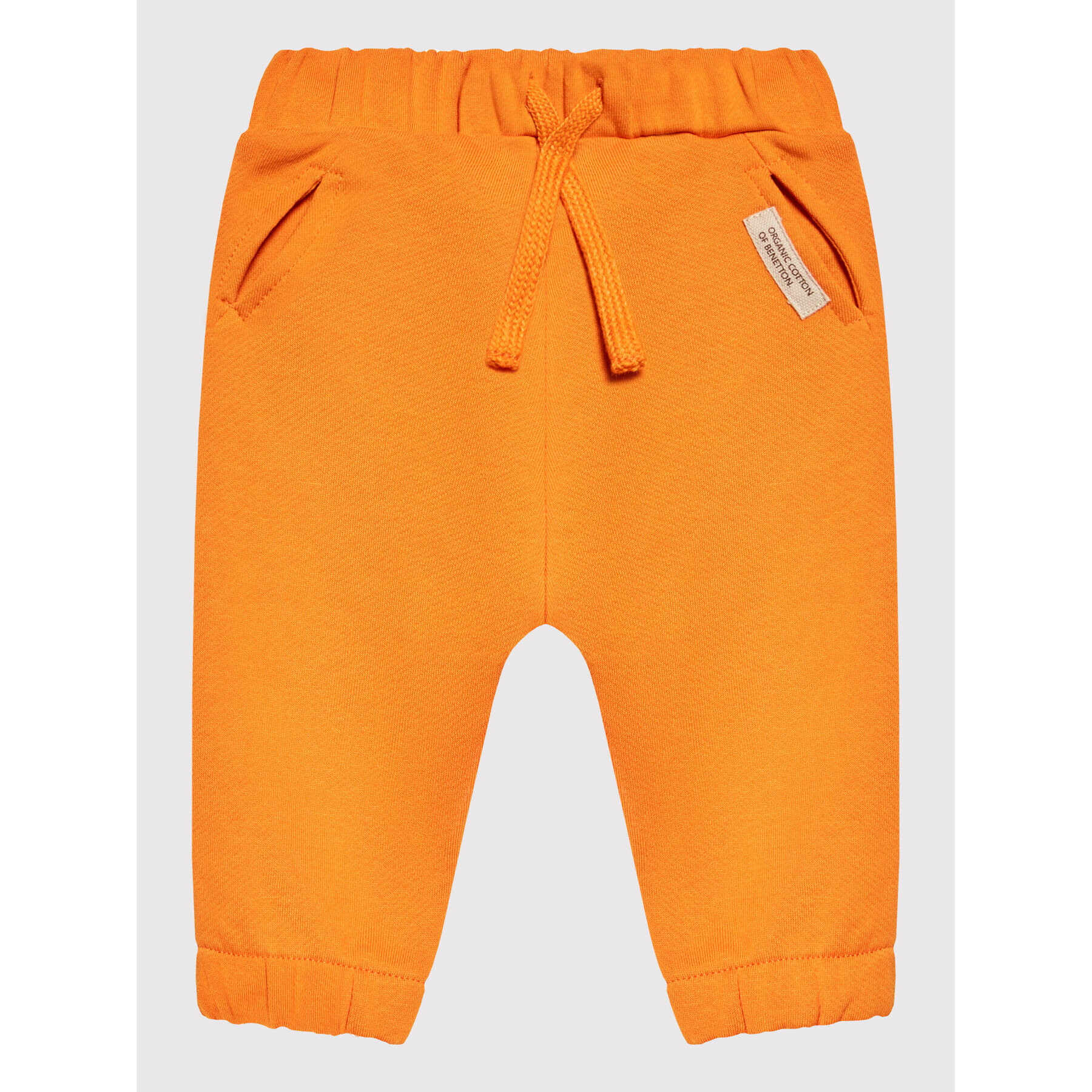 United Colors Of Benetton Spodnji del trenirke 3QLAGF005 Oranžna Regular Fit - Pepit.si