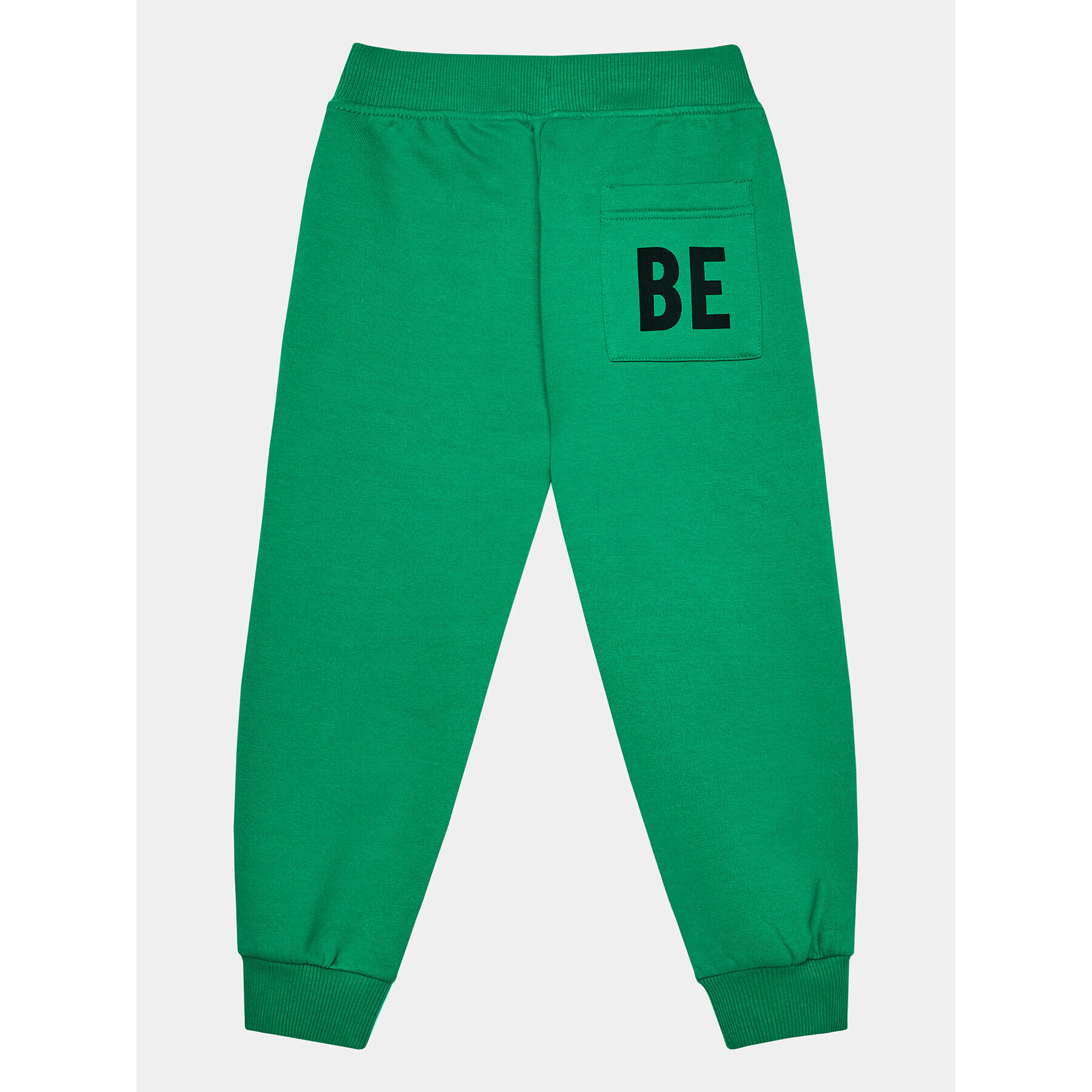 United Colors Of Benetton Spodnji del trenirke 3V0KCF044 Zelena Regular Fit - Pepit.si