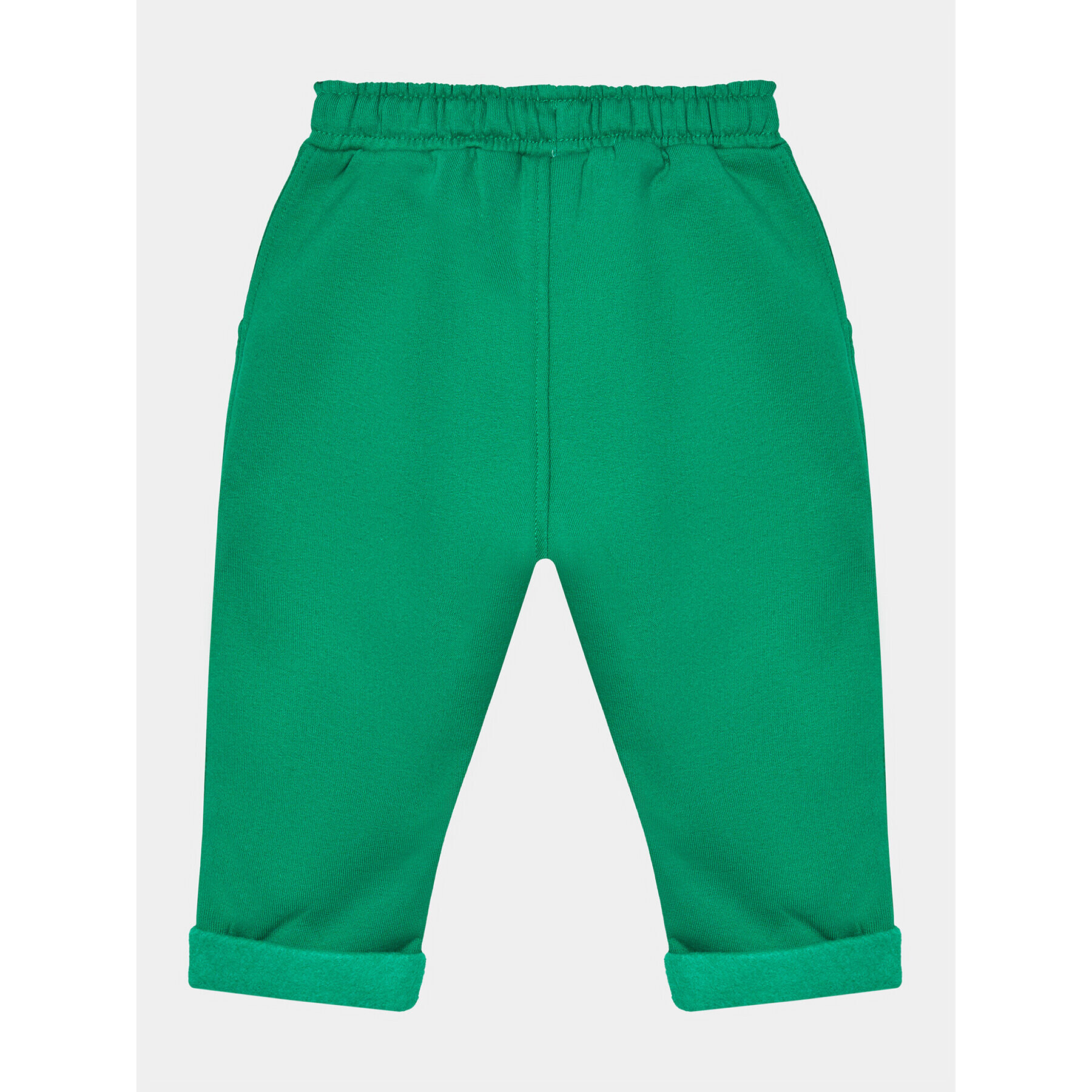 United Colors Of Benetton Spodnji del trenirke 3V0KGF031 Zelena Regular Fit - Pepit.si