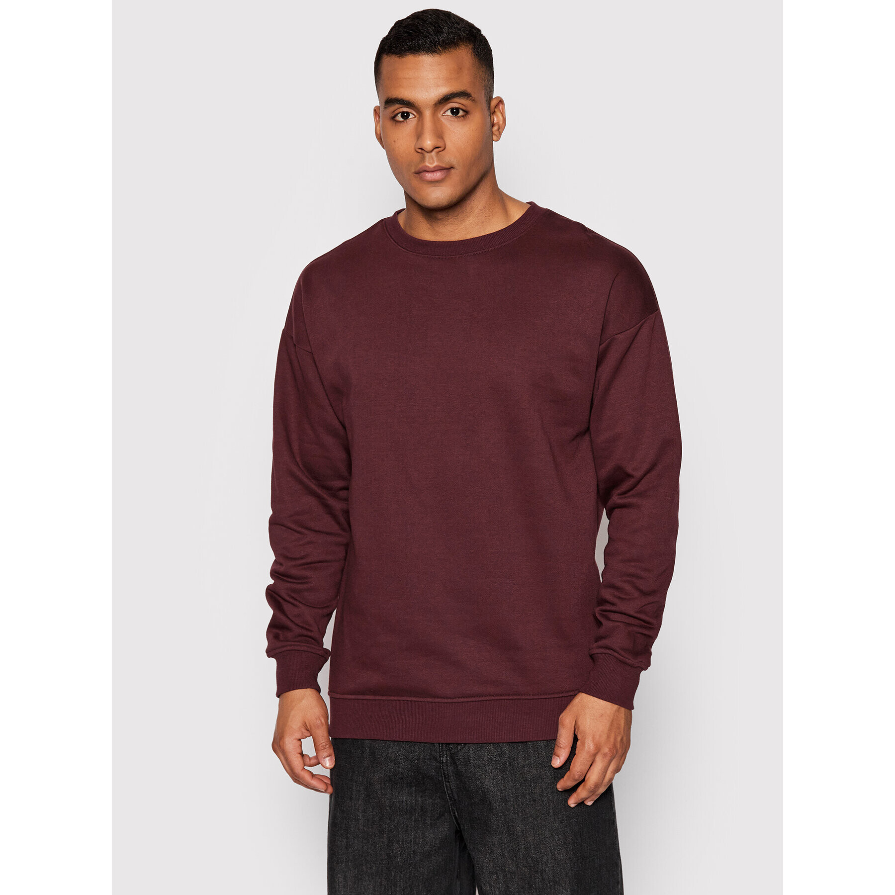 Urban Classics Jopa Crewneck TB1591 Vijolična Regular Fit - Pepit.si