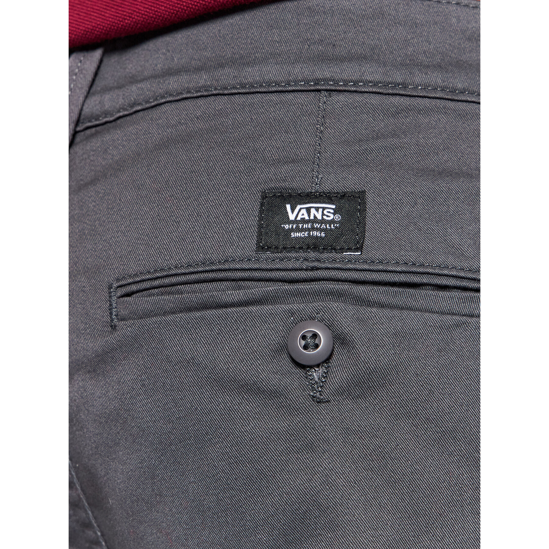 Vans Chino hlače Authentic VN0A5FJ7 Siva Slim Fit - Pepit.si