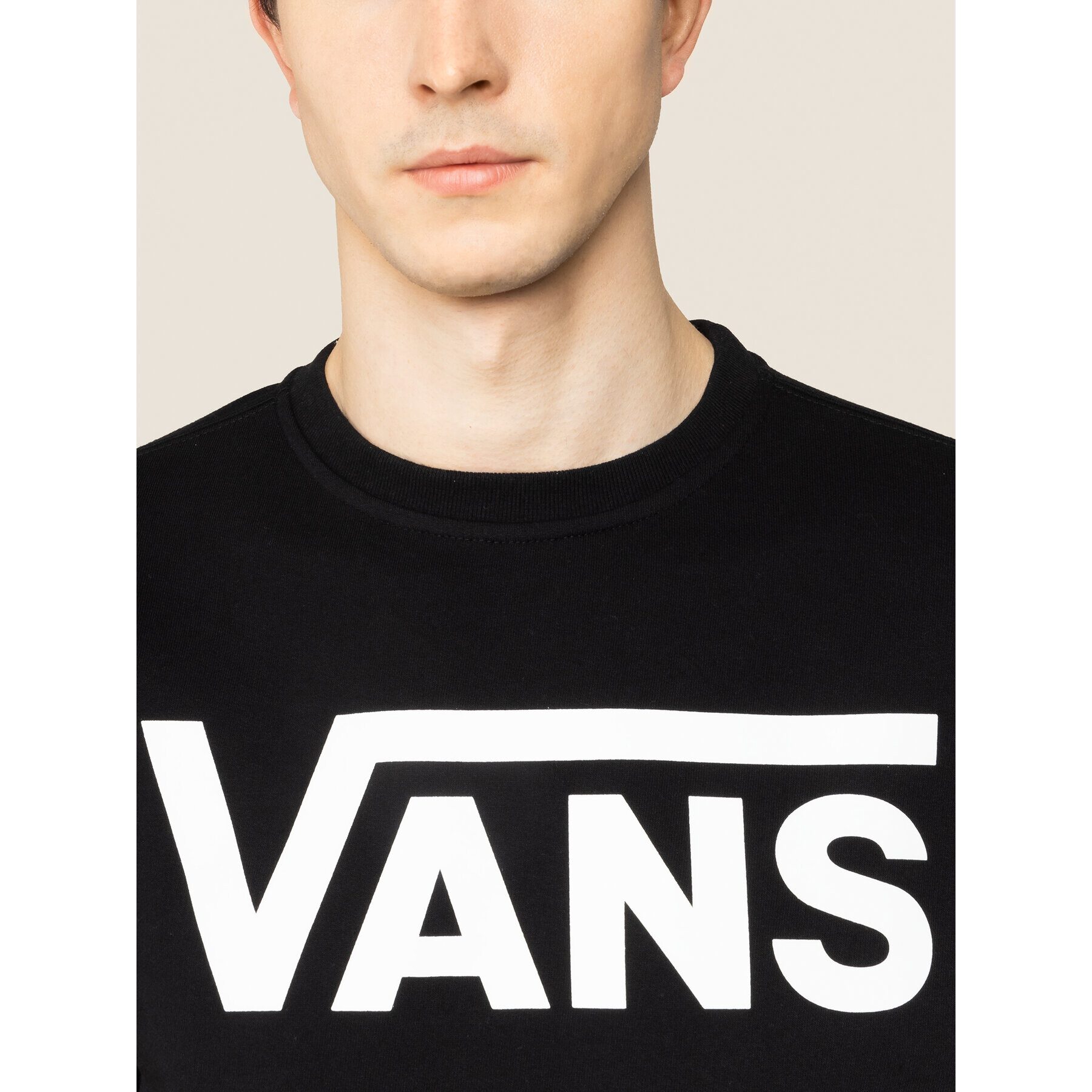 Vans Jopa Classic Crew II VN0A456AY281 Črna Regular Fit - Pepit.si