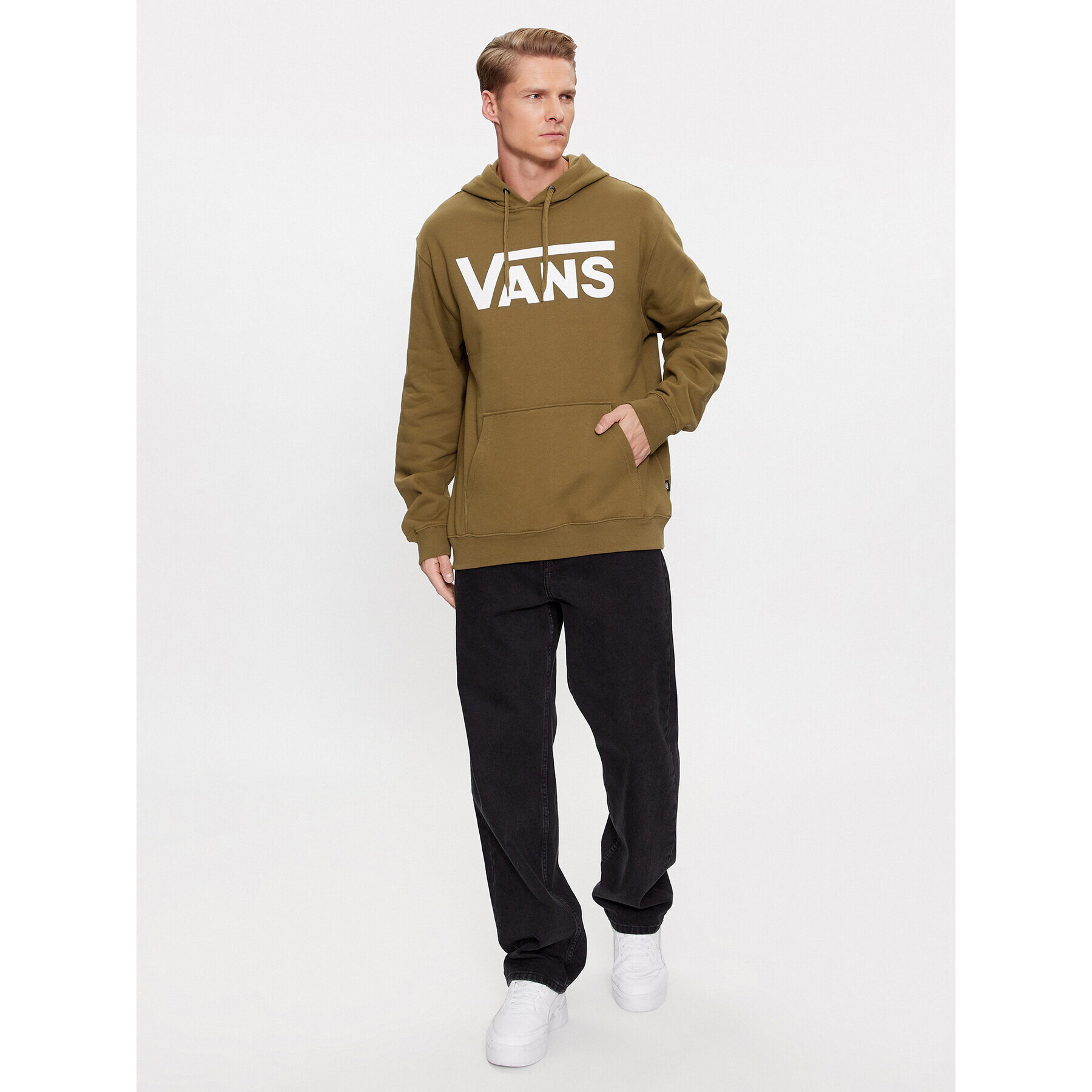 Vans Jopa Mn Classic Po Hoodie Ii VN0A456BBYW1 Rjava Regular Fit - Pepit.si