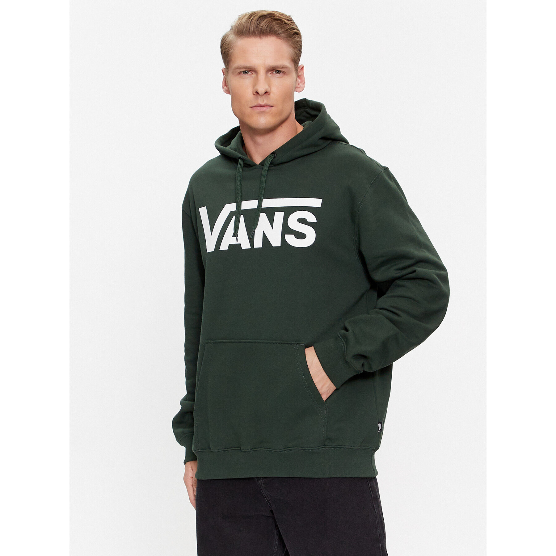 Vans Jopa Mn Classic Po Hoodie Ii VN0A456BBZ01 Zelena Classic Fit - Pepit.si