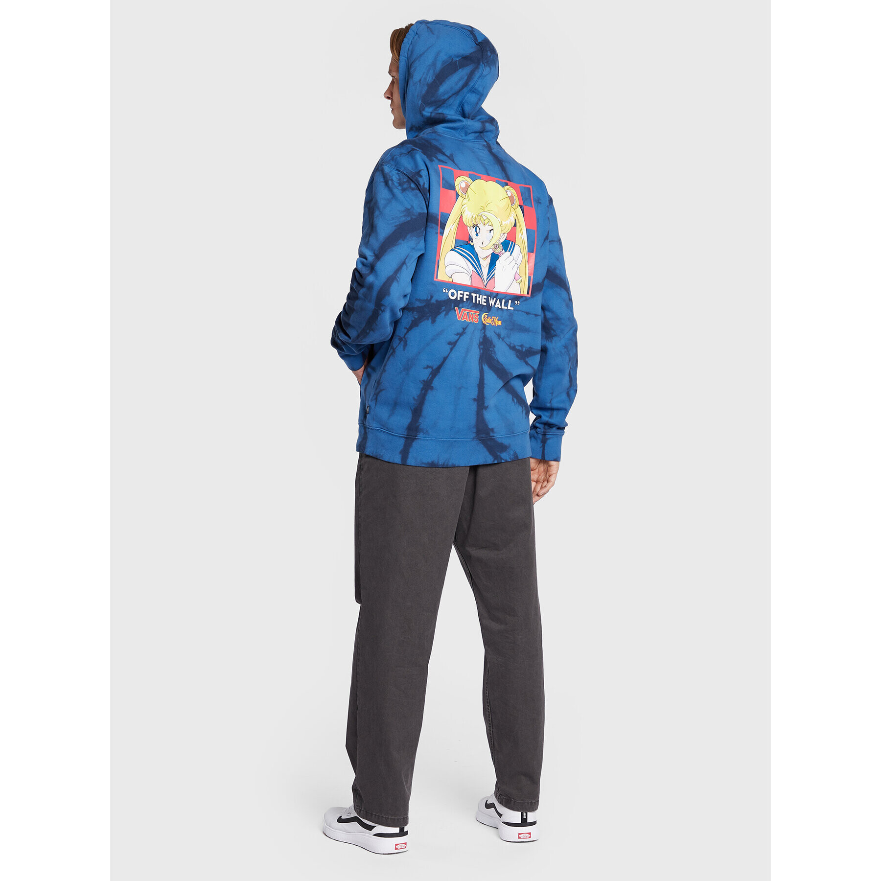 Vans Jopa SAILOR MOON Pretty Guardians VN0000AD Modra Relaxed Fit - Pepit.si