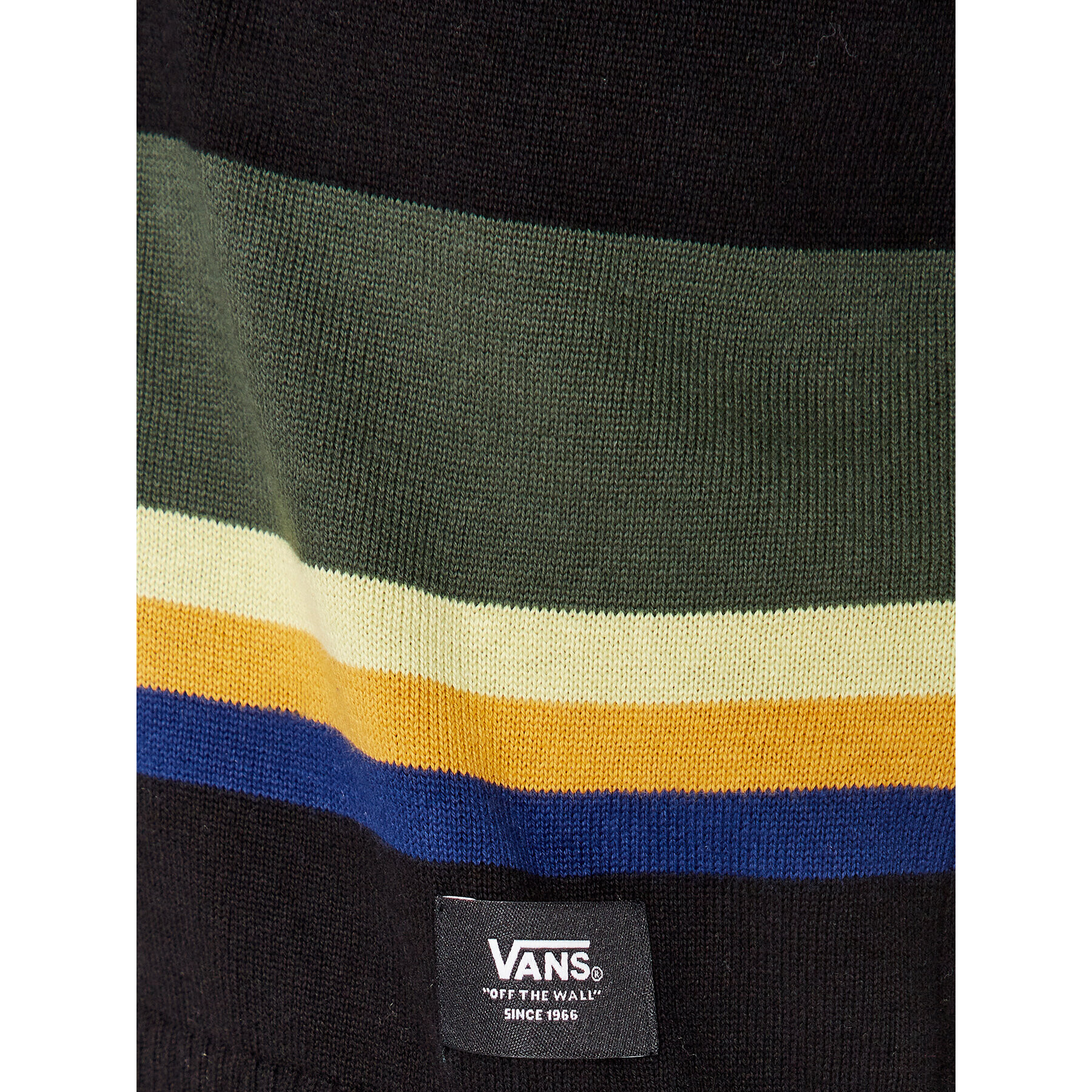 Vans Jopa Tacuba Stripe Crew Sweater VN000F50CM31 Črna Regular Fit - Pepit.si