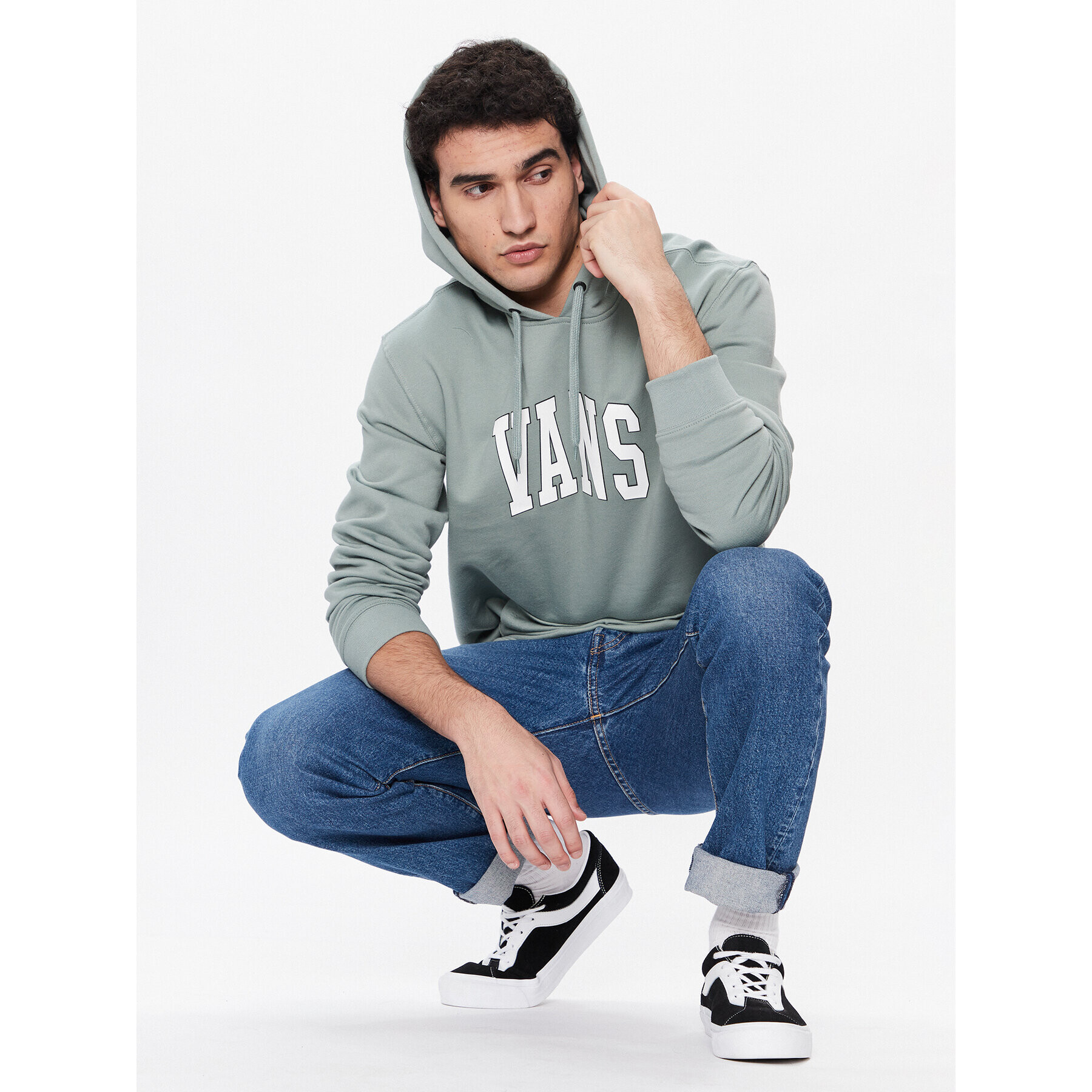 Vans Jopa Varsity VN0007W6 Zelena Regular Fit - Pepit.si