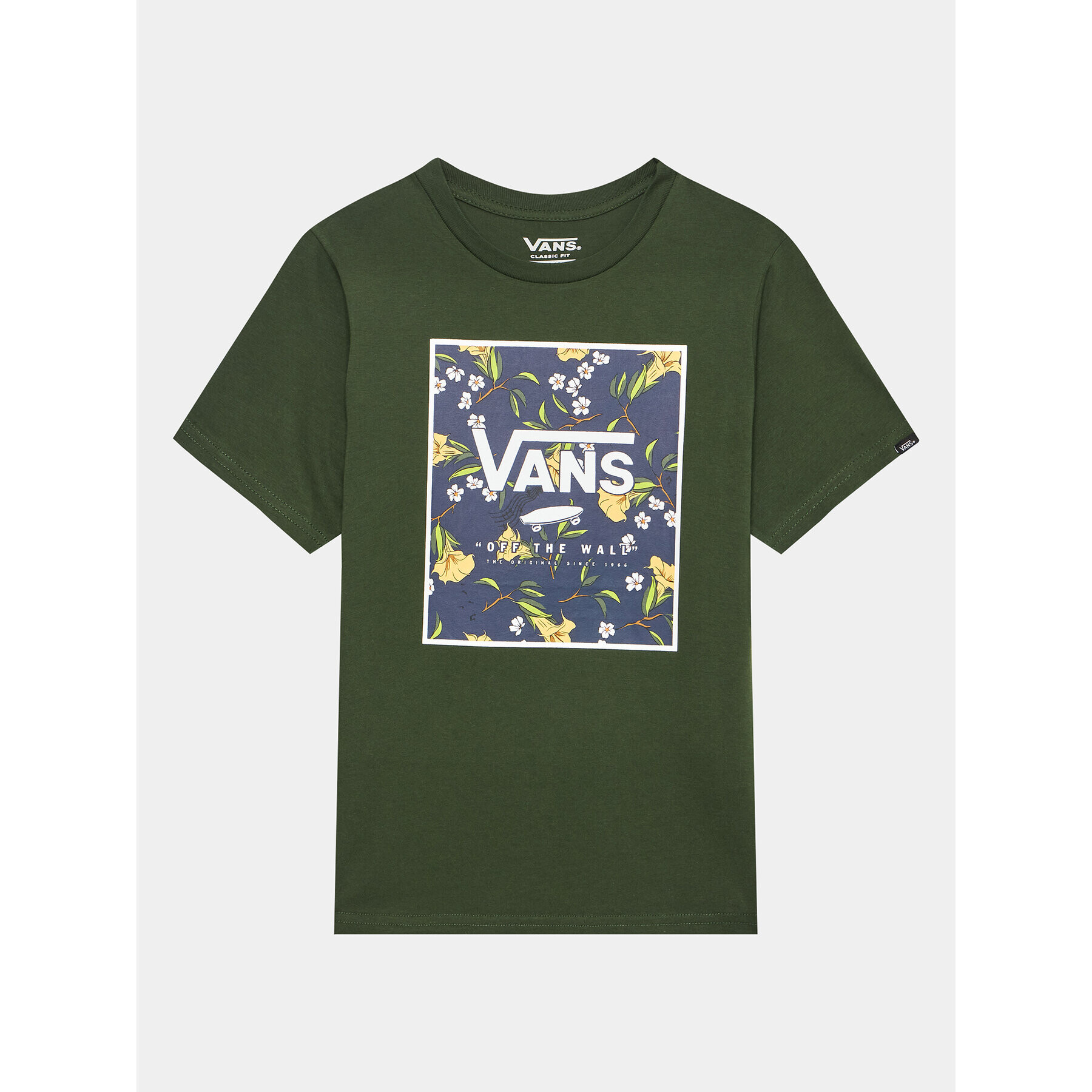 Vans Majica By Print Box Boys VN0A318N Khaki Regular Fit - Pepit.si