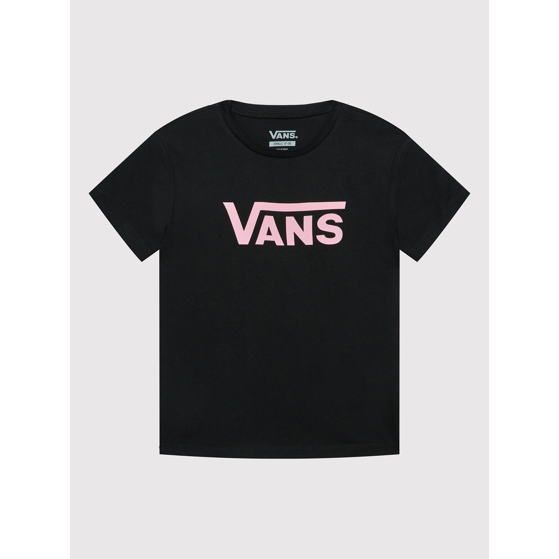 Vans Majica Flying V Crew VN0A53P2 Črna Regular Fit - Pepit.si