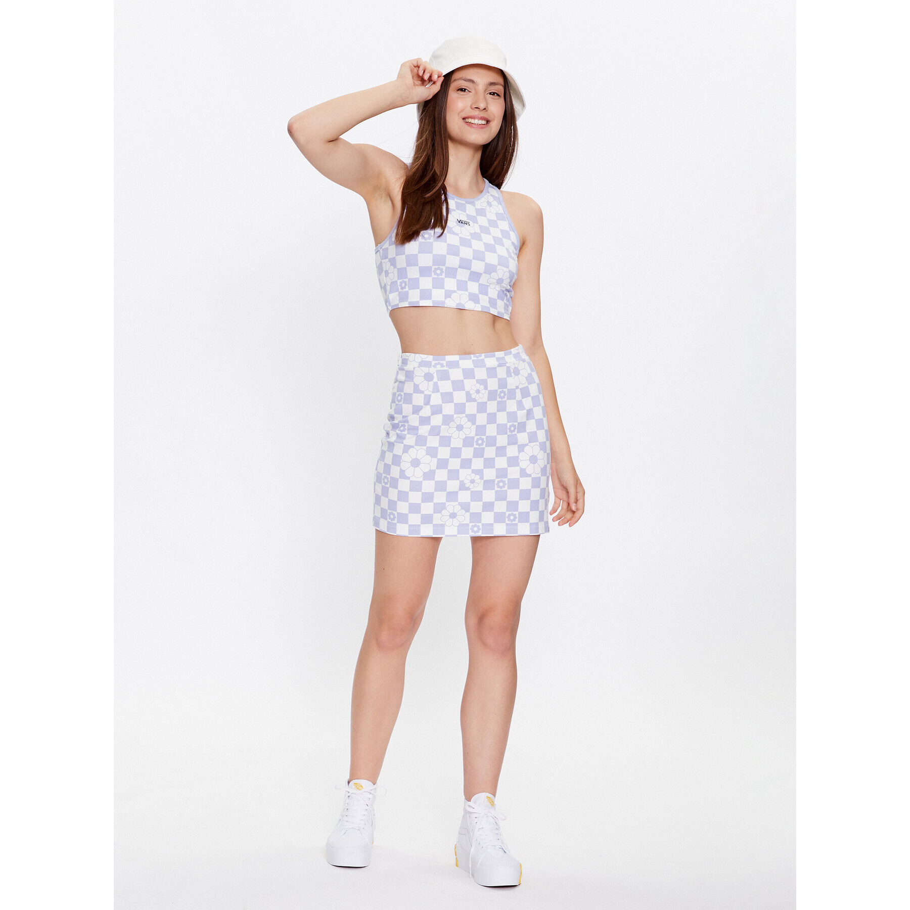 Vans Mini krilo Fairlands Skirt VN000764 Vijolična Regular Fit - Pepit.si