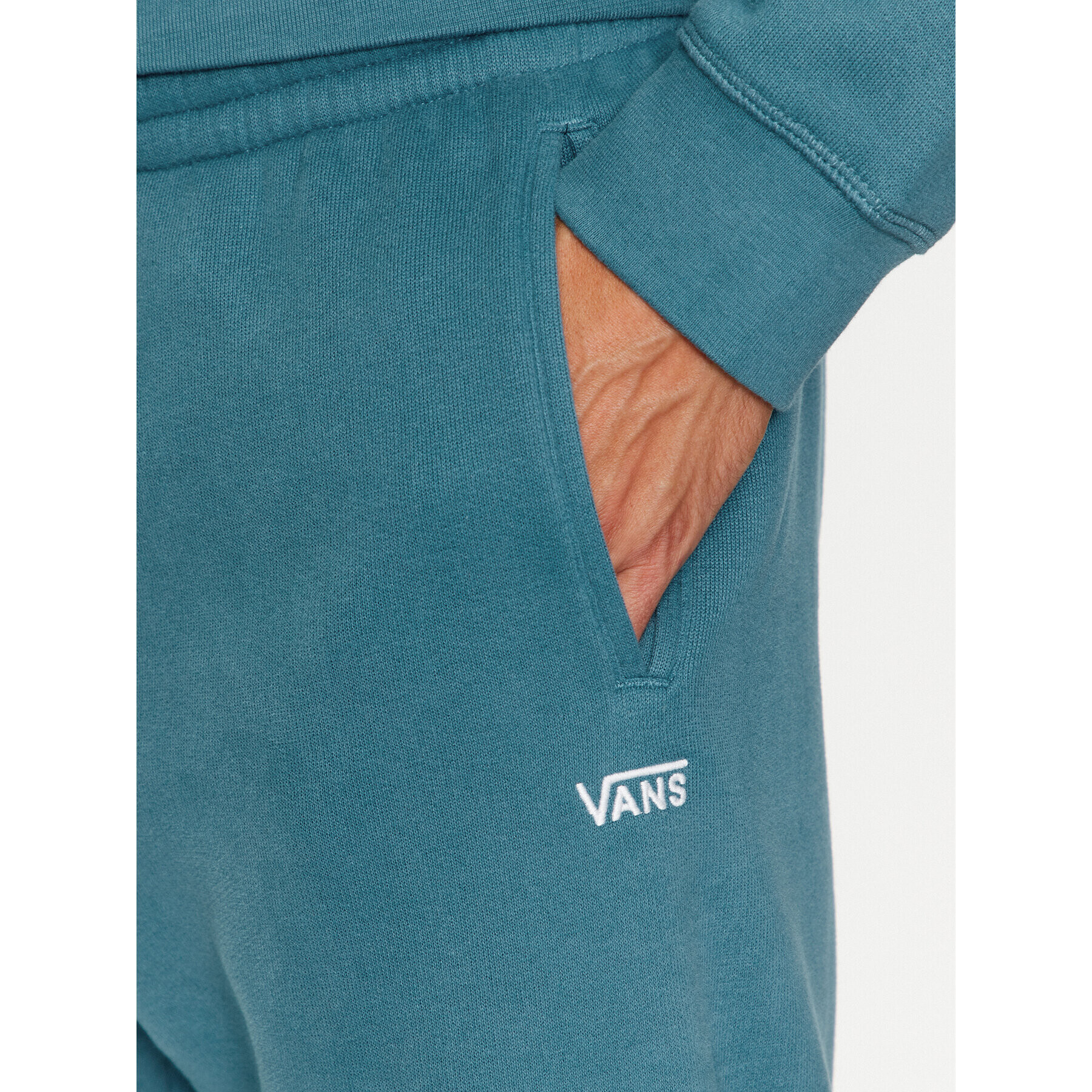 Vans Spodnji del trenirke Mn Comfycush Sweatpant VN0A4OON Mornarsko modra Relaxed Fit - Pepit.si