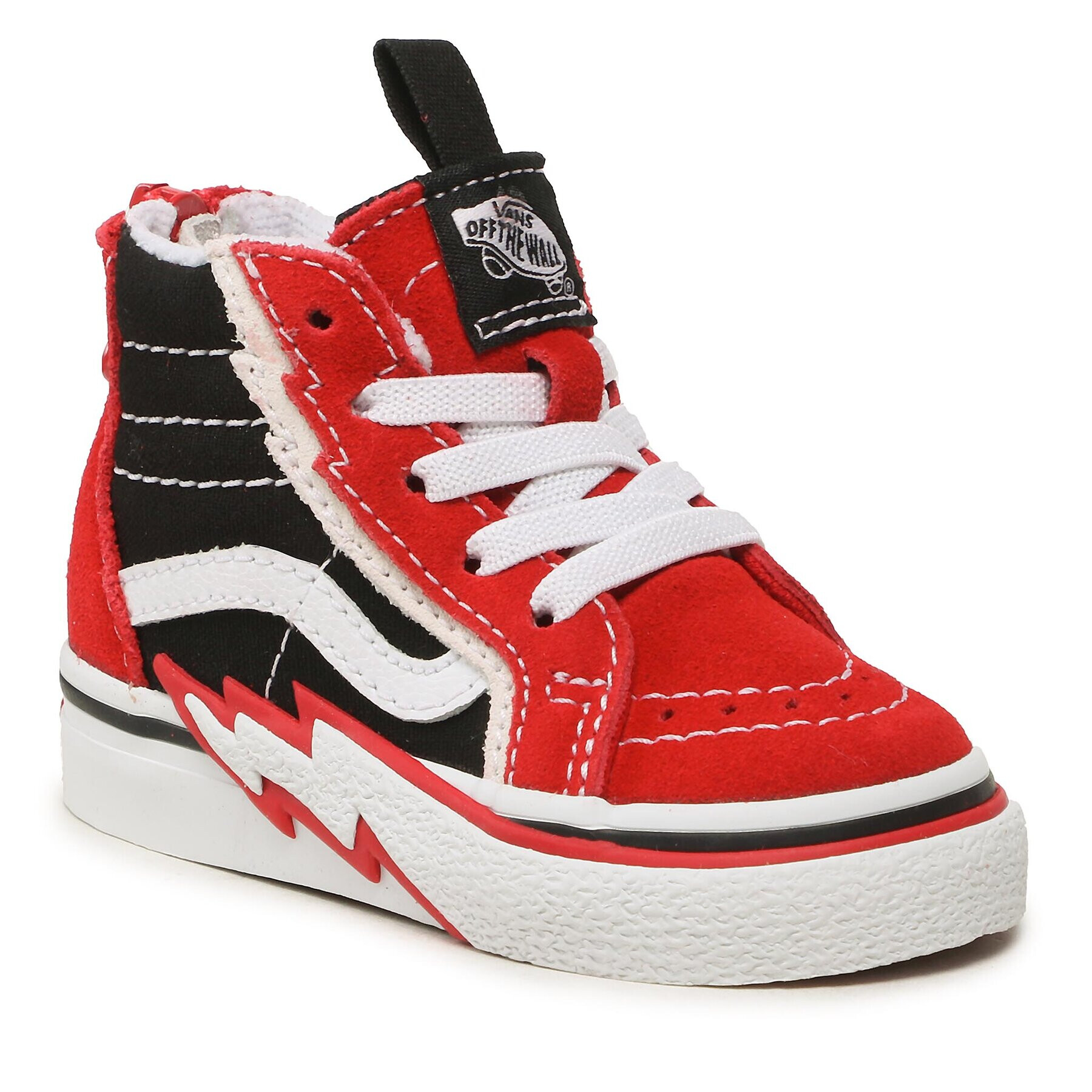 Vans Superge Sk8-Hi Zip Bolt VN000BVKREB1 Rdeča - Pepit.si