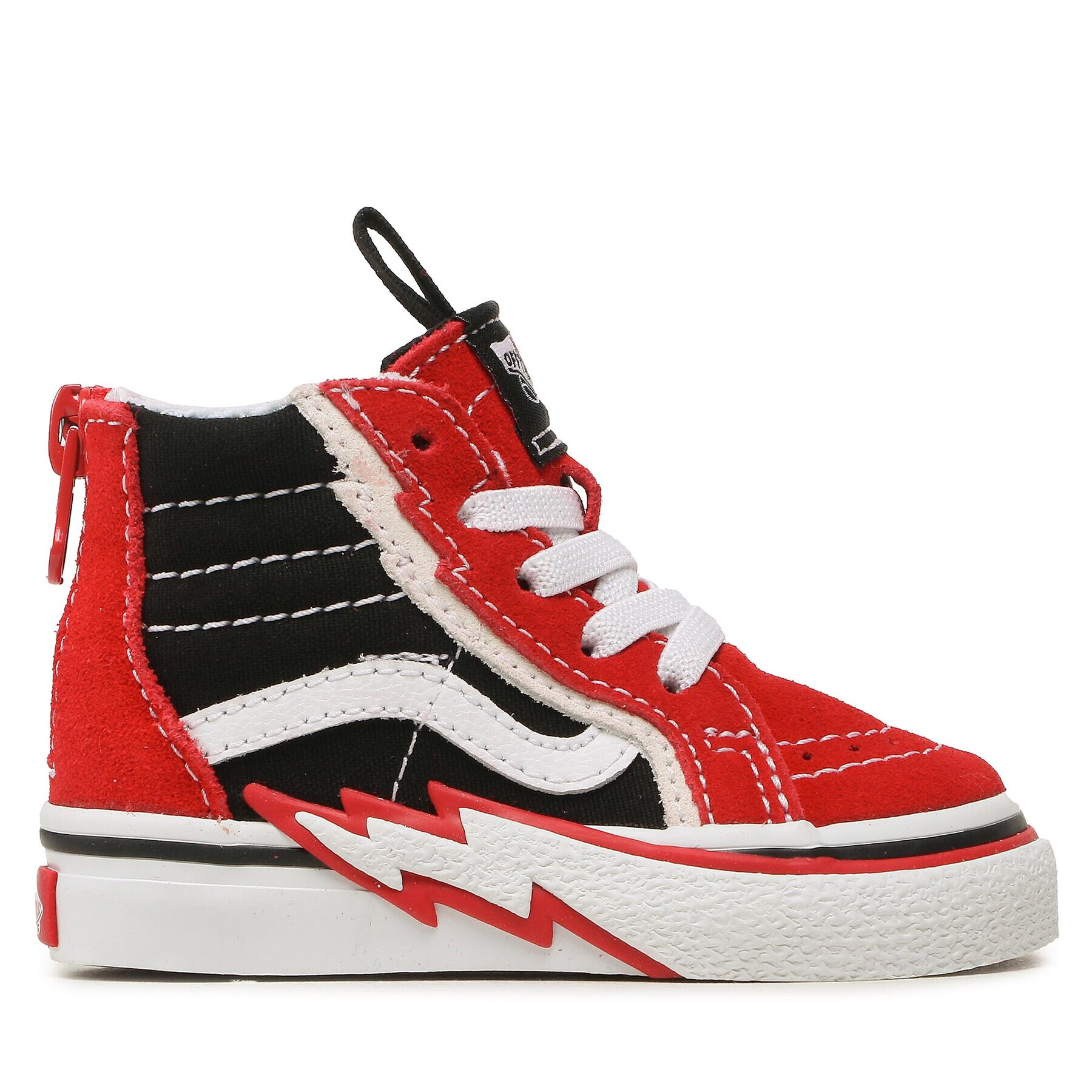 Vans Superge Sk8-Hi Zip Bolt VN000BVKREB1 Rdeča - Pepit.si