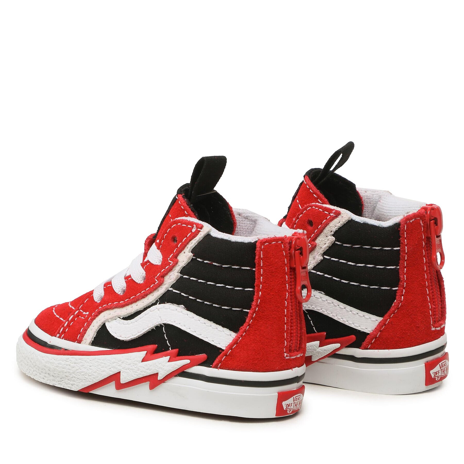 Vans Superge Sk8-Hi Zip Bolt VN000BVKREB1 Rdeča - Pepit.si