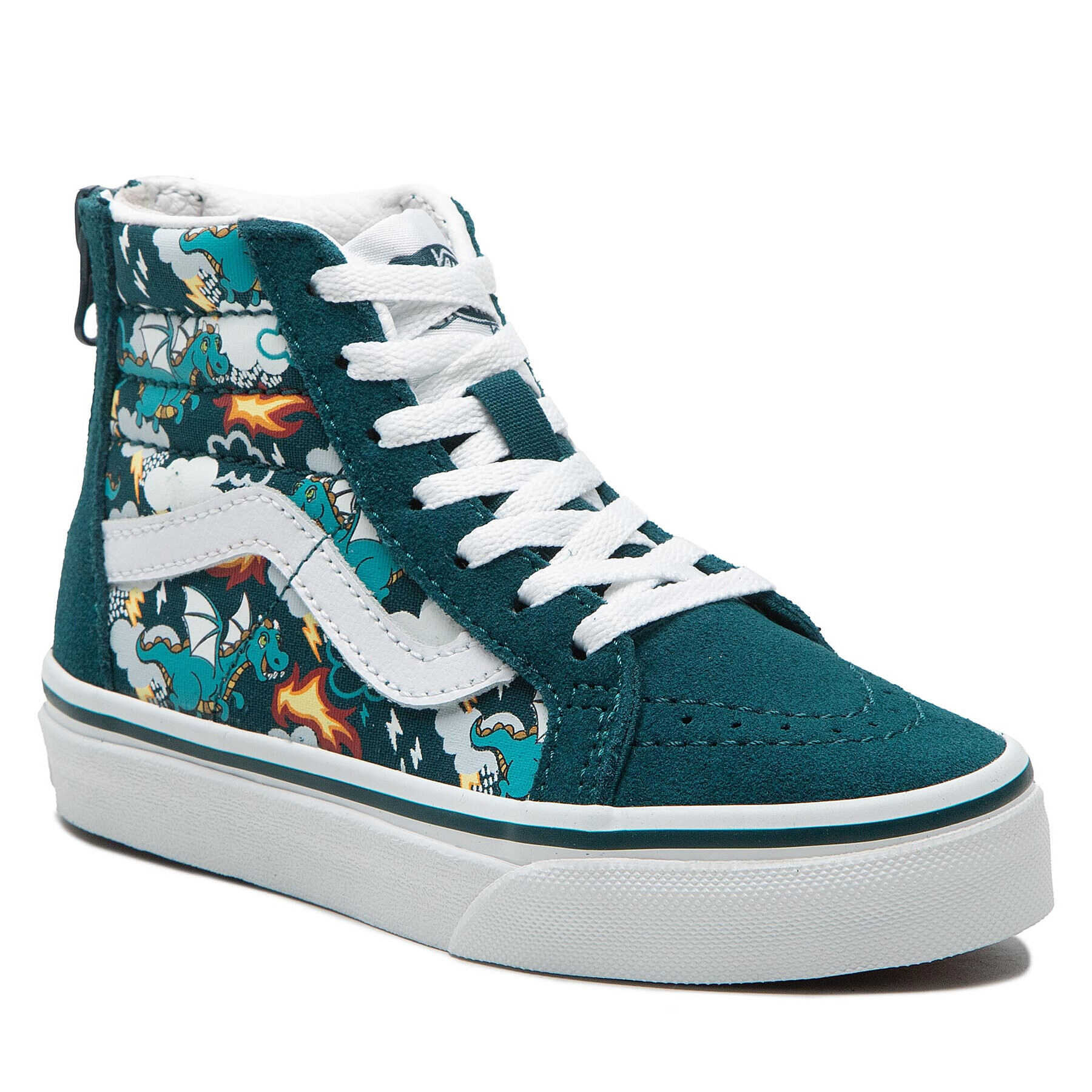 Vans Superge Sk8-Hi Zip VN0A4BUX60Q1 Zelena - Pepit.si