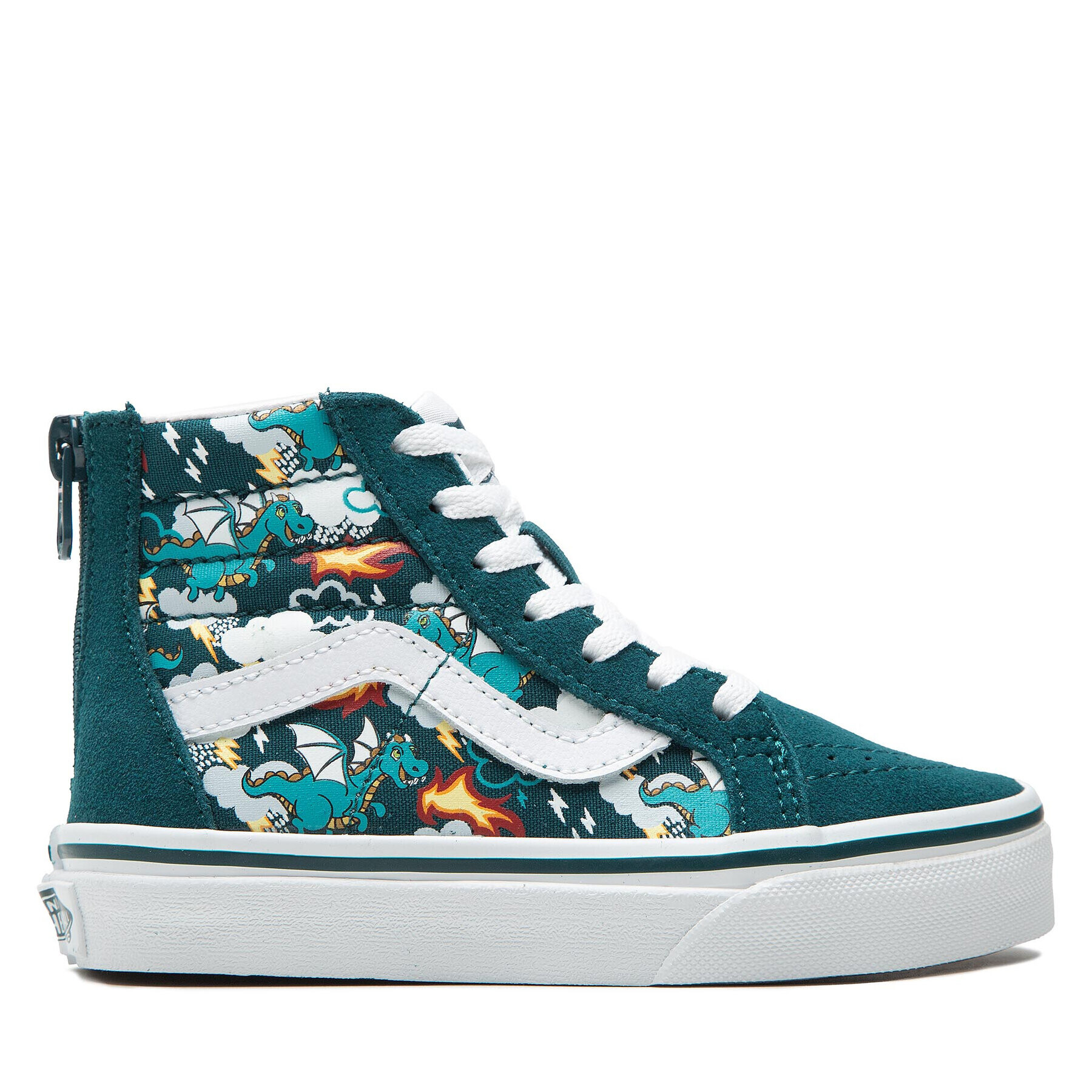 Vans Superge Sk8-Hi Zip VN0A4BUX60Q1 Zelena - Pepit.si