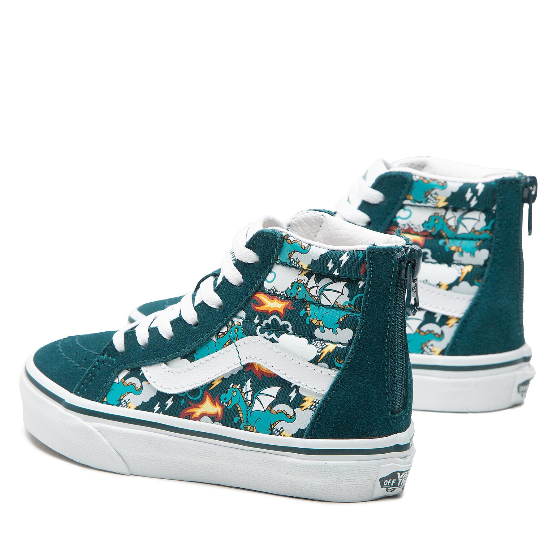 Vans Superge Sk8-Hi Zip VN0A4BUX60Q1 Zelena - Pepit.si