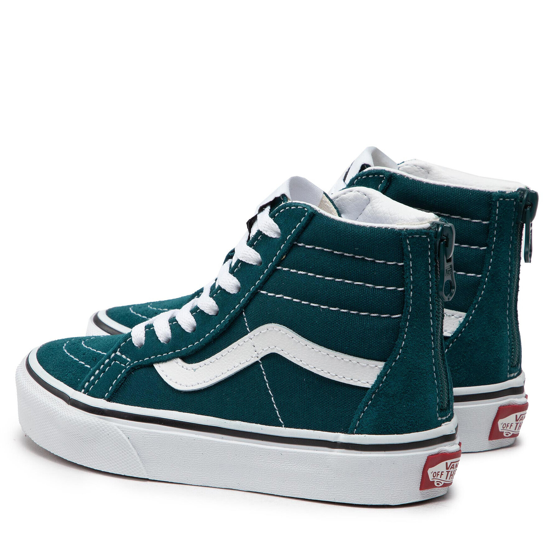 Vans Superge Sk8-Hi Zip VN0A5ELF60Q1 Zelena - Pepit.si