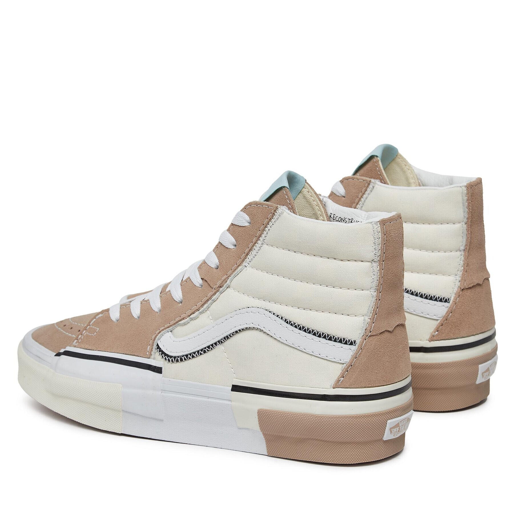 Vans Superge Ua Sk8-Hi Reconstruct VN0005UKP2T1 Écru - Pepit.si