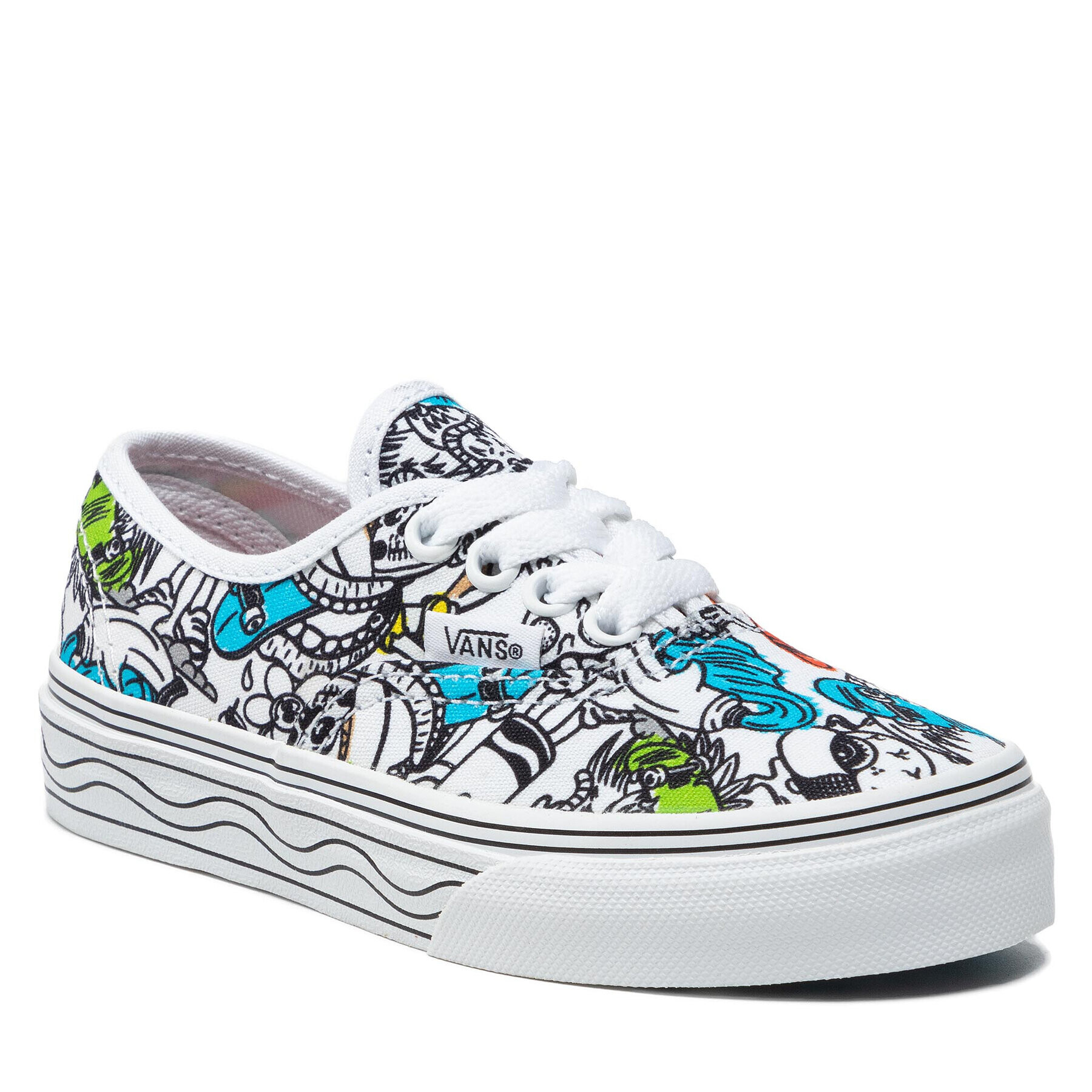 Vans Tenis superge Authentic VN0A3UIVARE1 Bela - Pepit.si