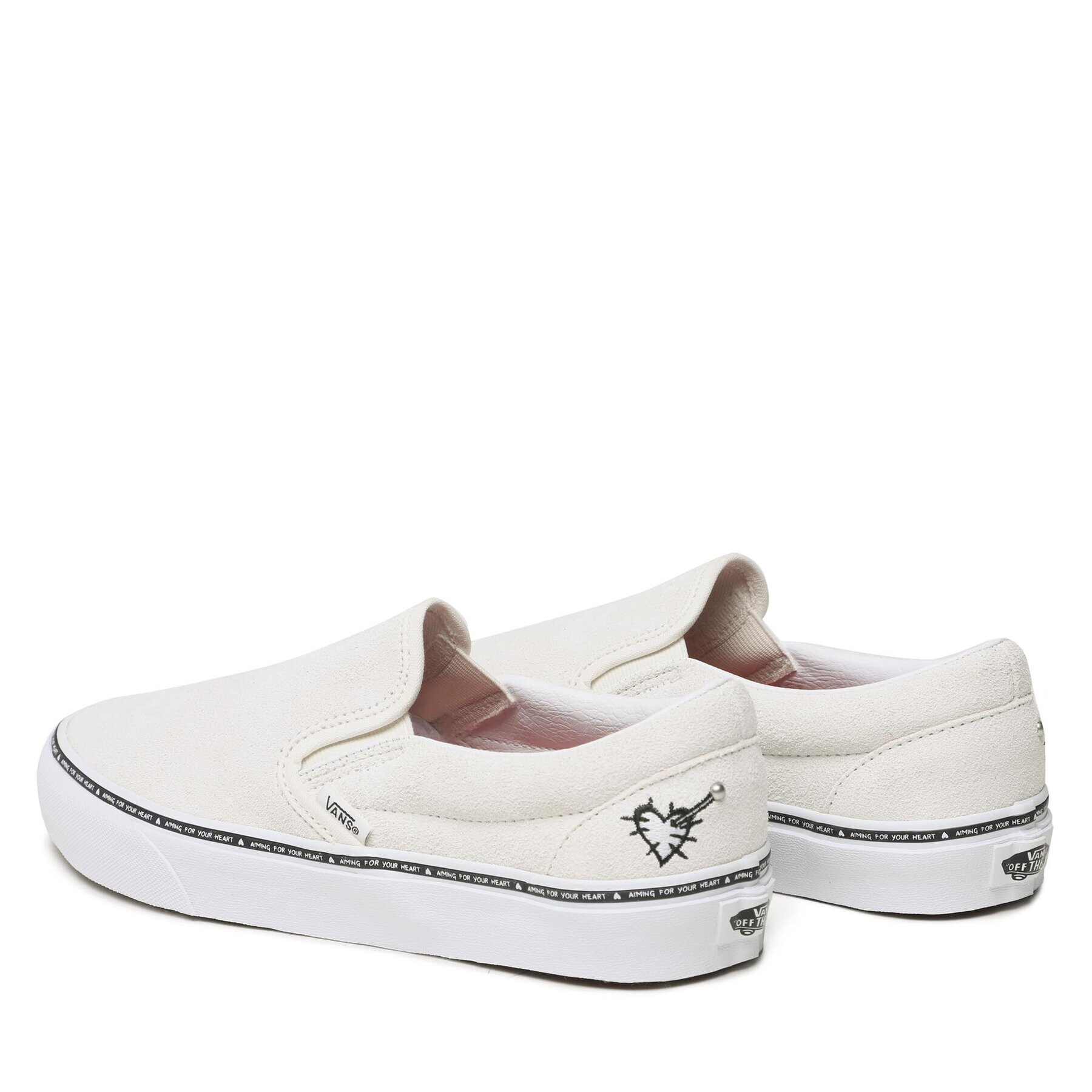 Vans Tenis superge Classic Slip-O VN0A7Q5DBHE1 Bela - Pepit.si