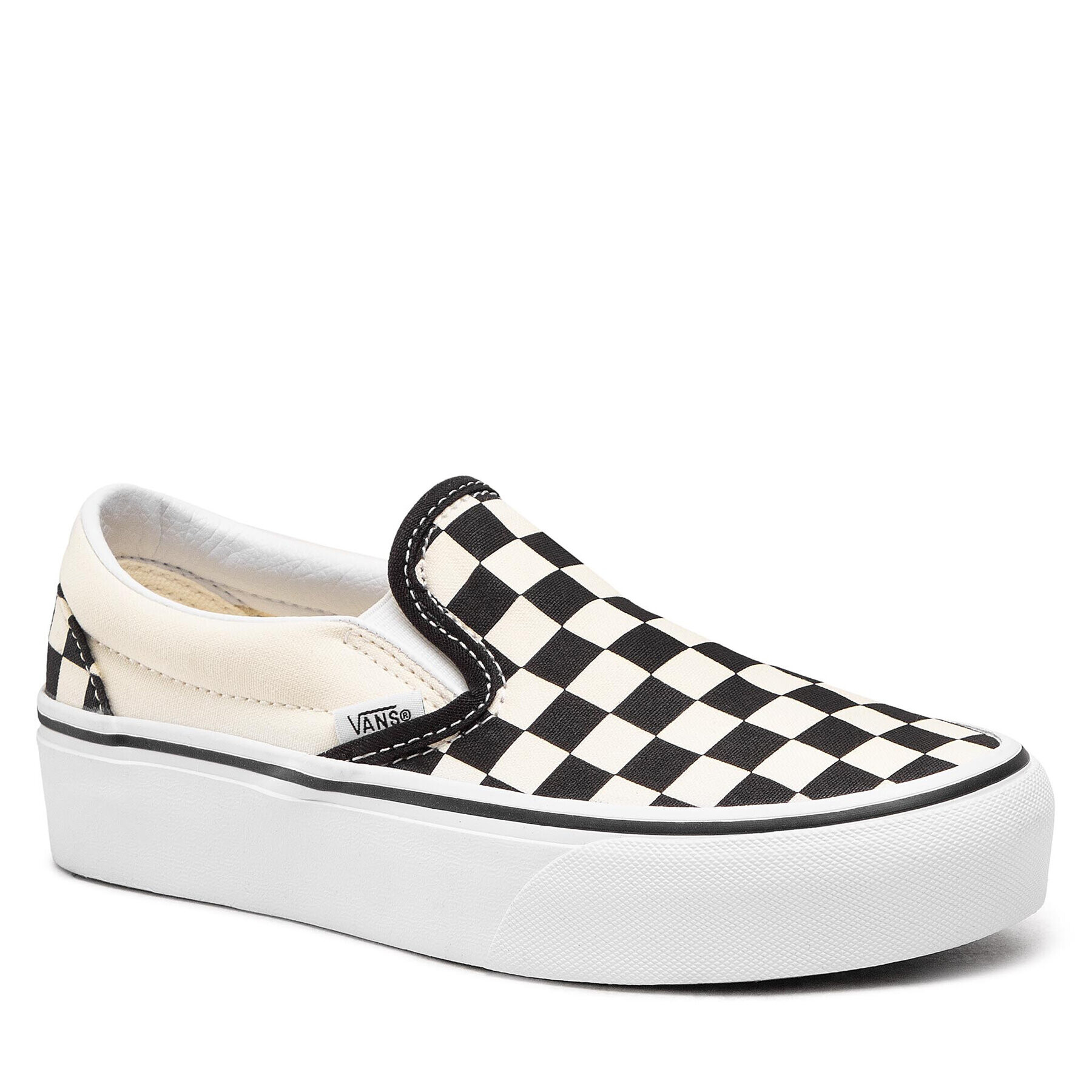 Vans Tenis superge Classic Slip-On P VN00018EBWW Bela - Pepit.si