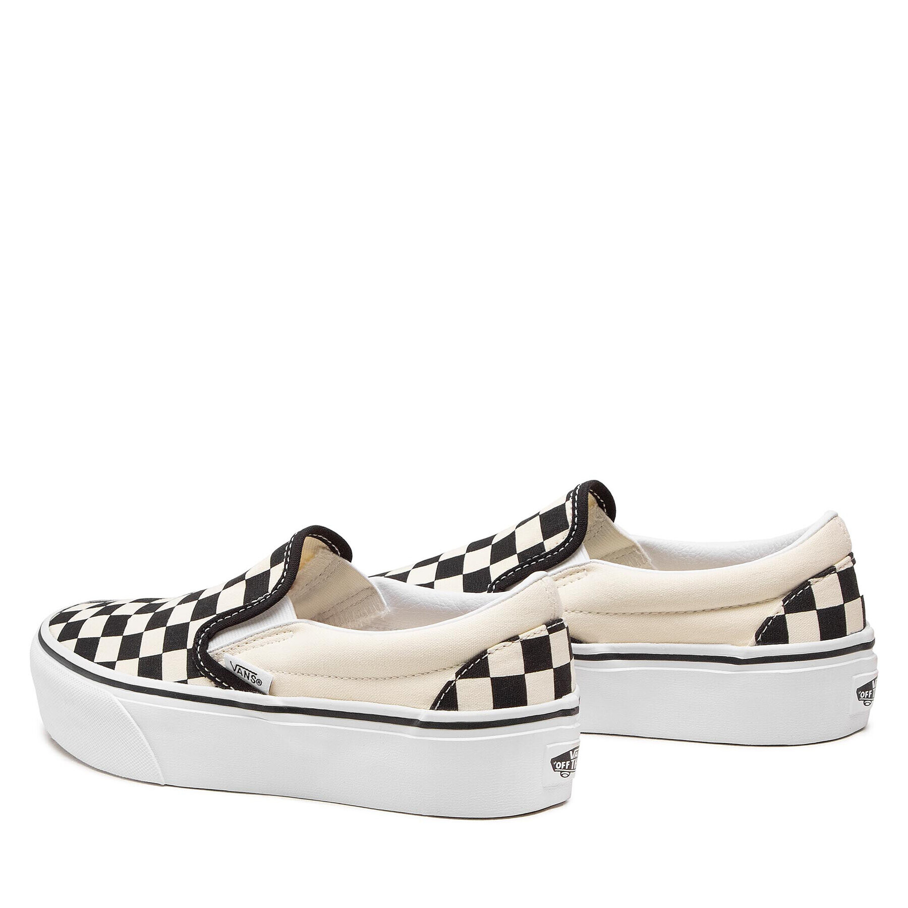 Vans Tenis superge Classic Slip-On P VN00018EBWW Bela - Pepit.si