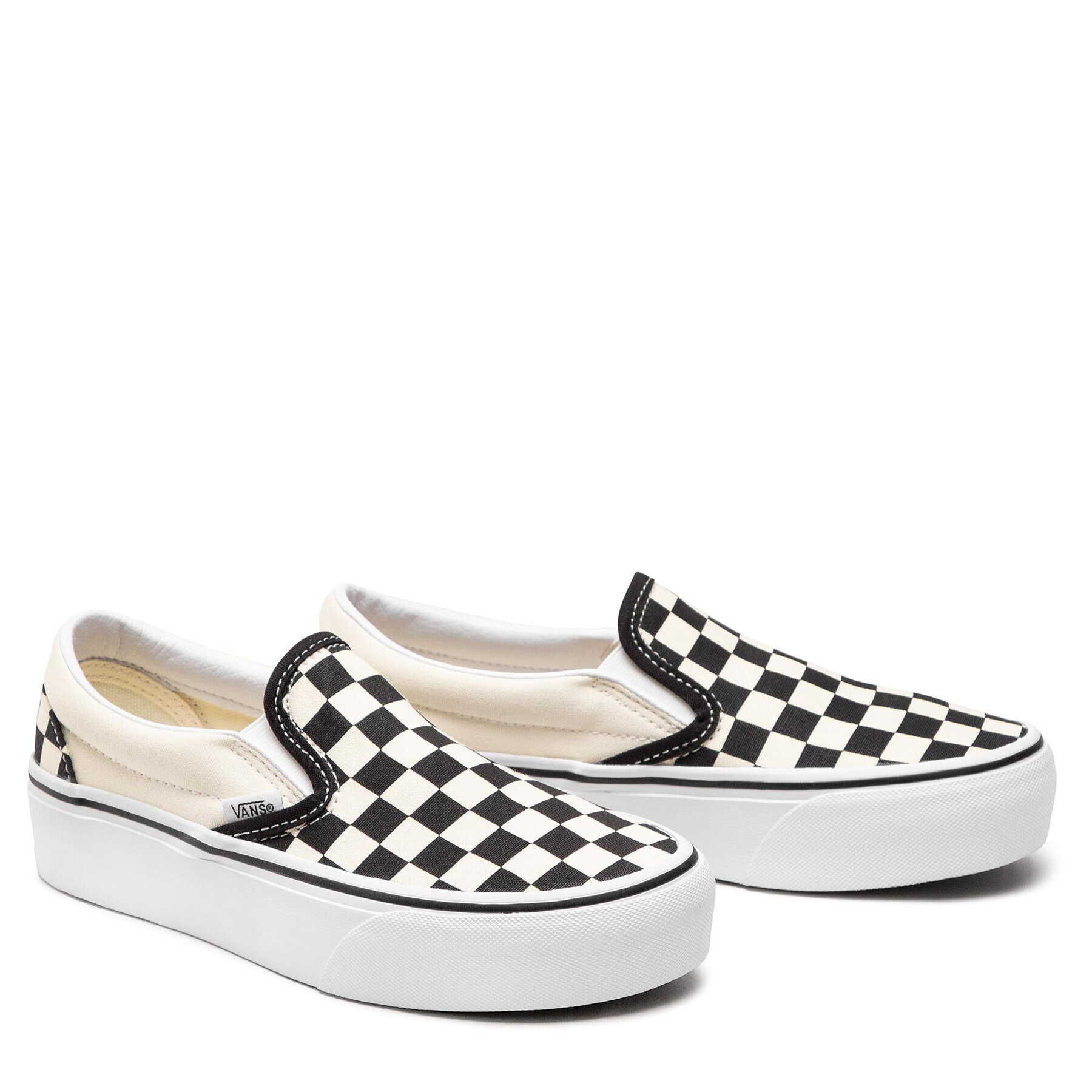 Vans Tenis superge Classic Slip-On P VN00018EBWW Bela - Pepit.si