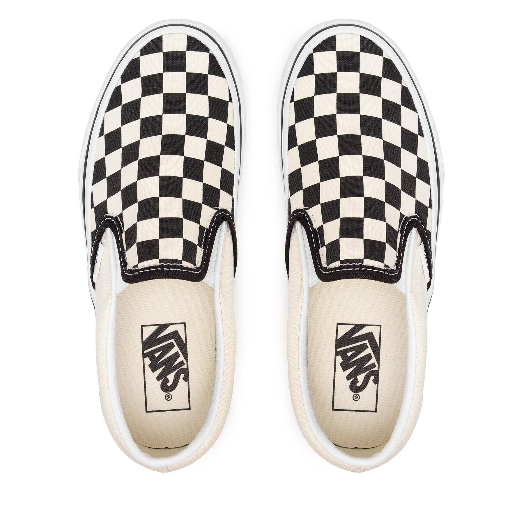 Vans Tenis superge Classic Slip-On P VN00018EBWW Bela - Pepit.si