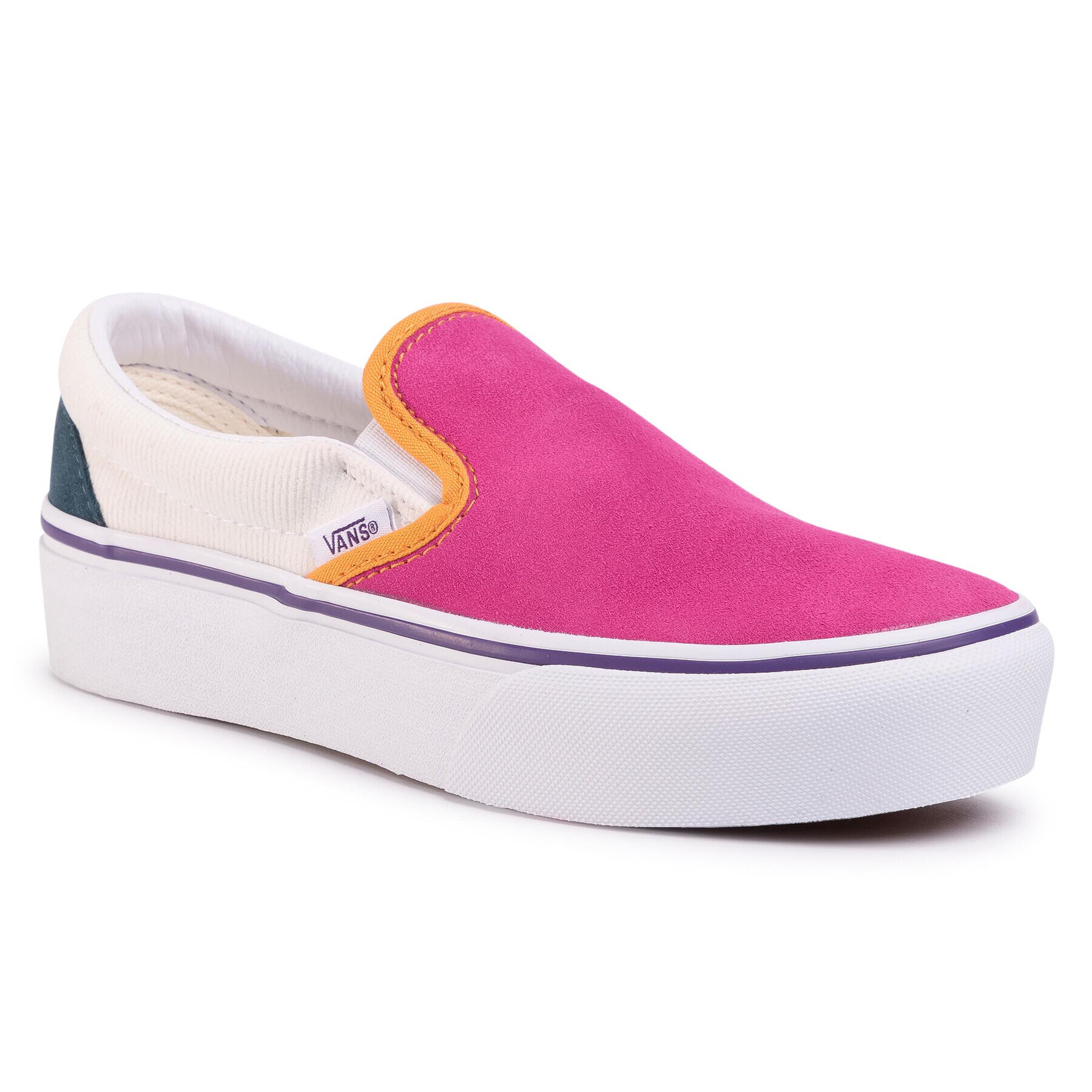 Vans Tenis superge Classic Slip-On P VN0A3JEZWVY1 Roza - Pepit.si