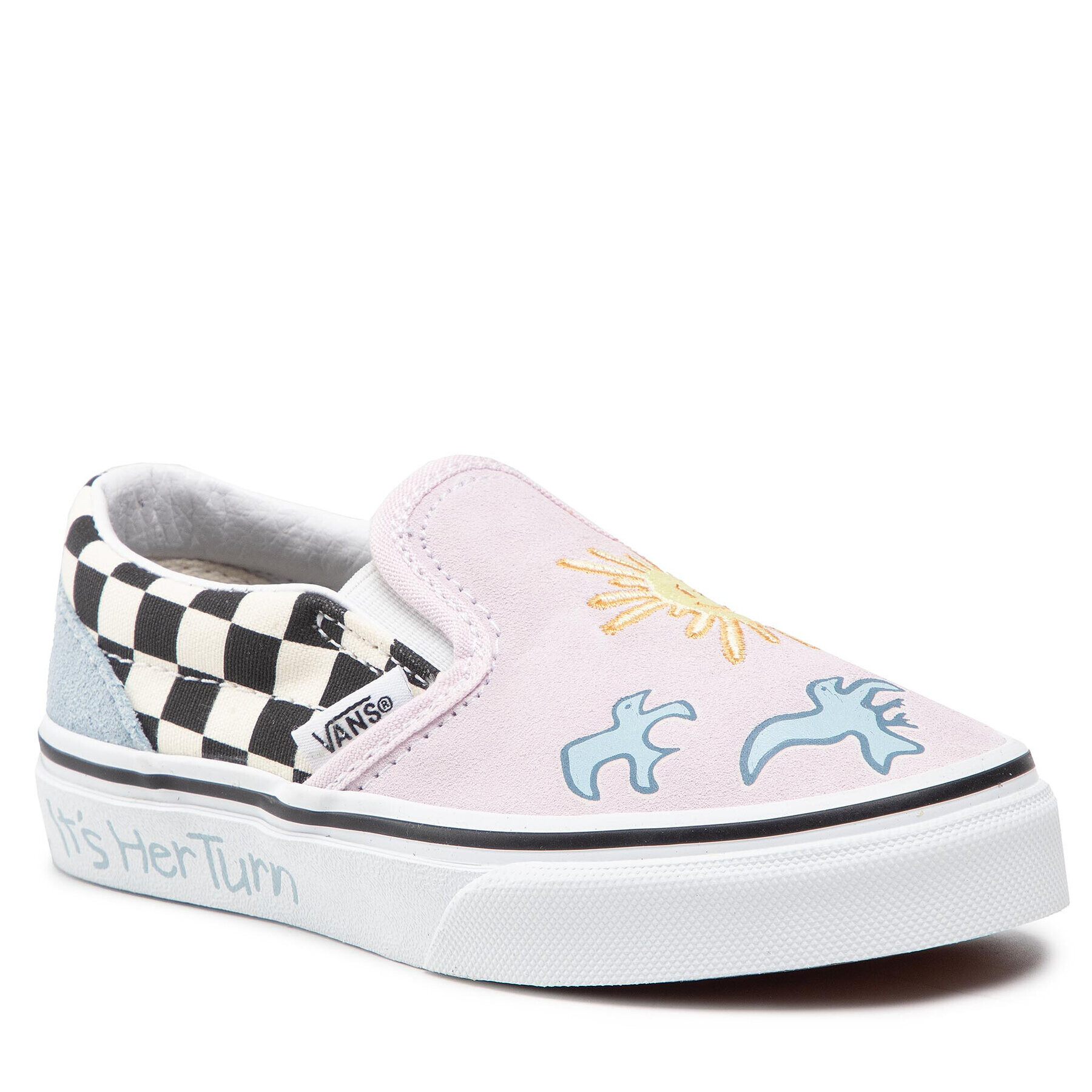 Vans Tenis superge Classic Slip-On VN0A5KXM89C1 Roza - Pepit.si