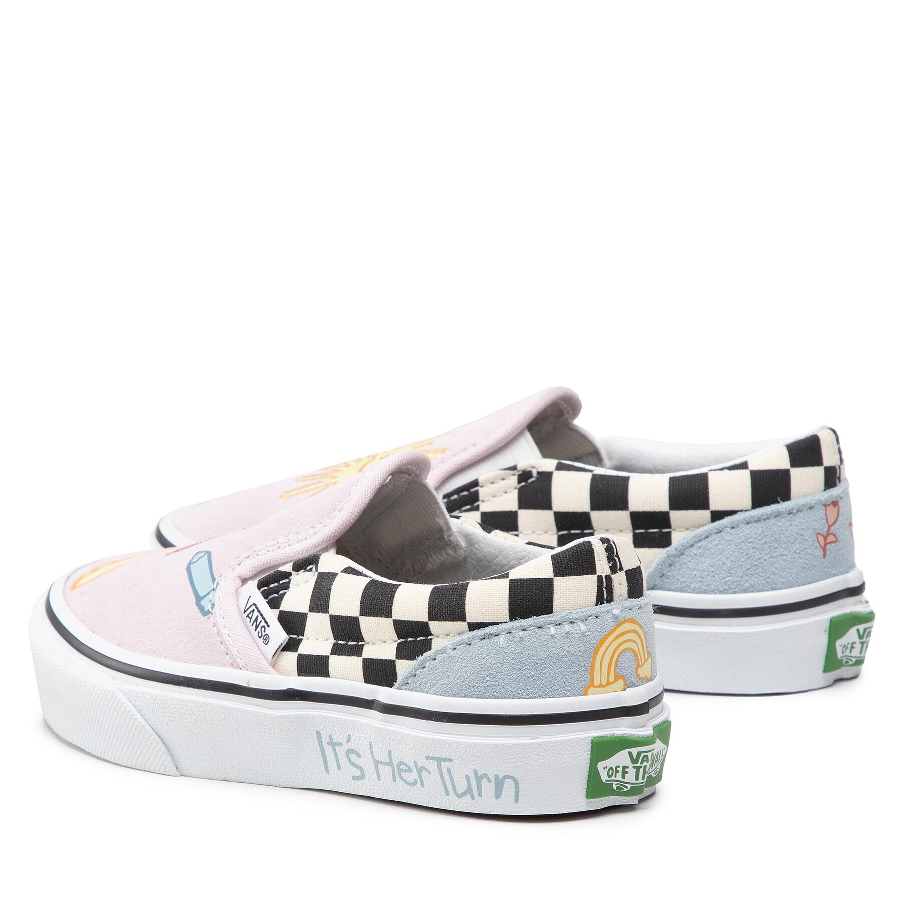 Vans Tenis superge Classic Slip-On VN0A5KXM89C1 Roza - Pepit.si