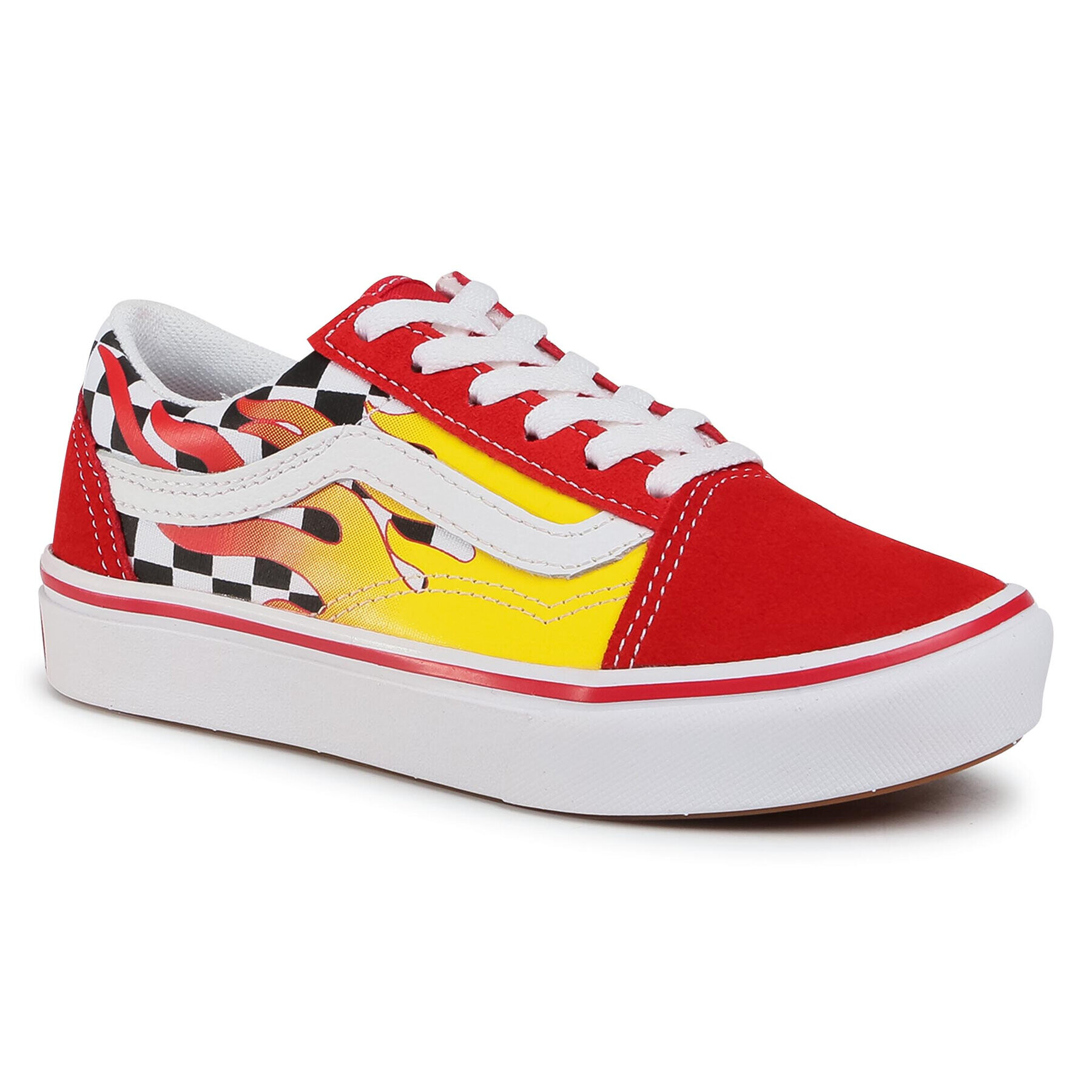 Vans Tenis superge Comfycush Old Sko VN0A4U1QXWC1 Rdeča - Pepit.si