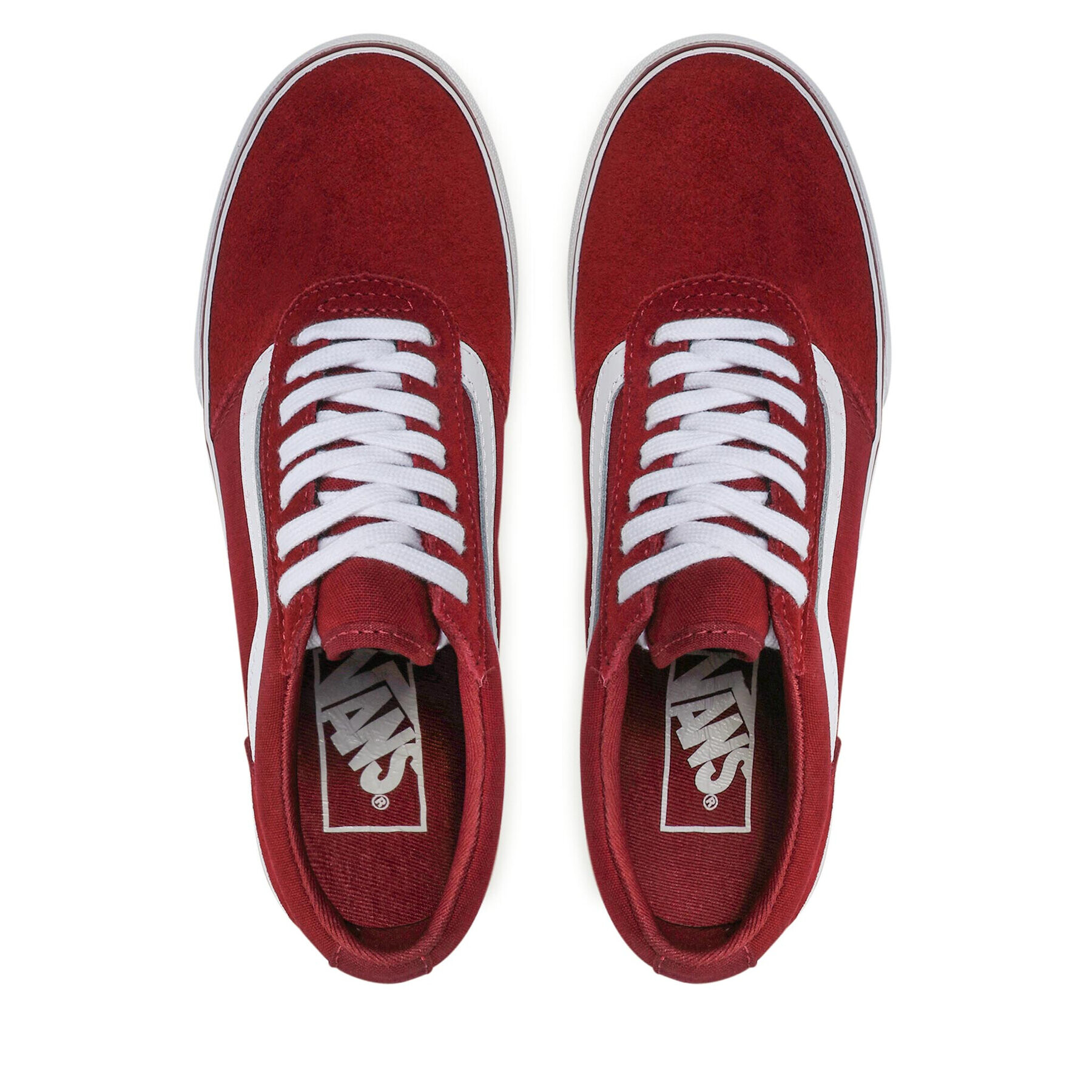 Vans Tenis superge Maddie VN0A3IL2R6Y1 Bordo rdeča - Pepit.si