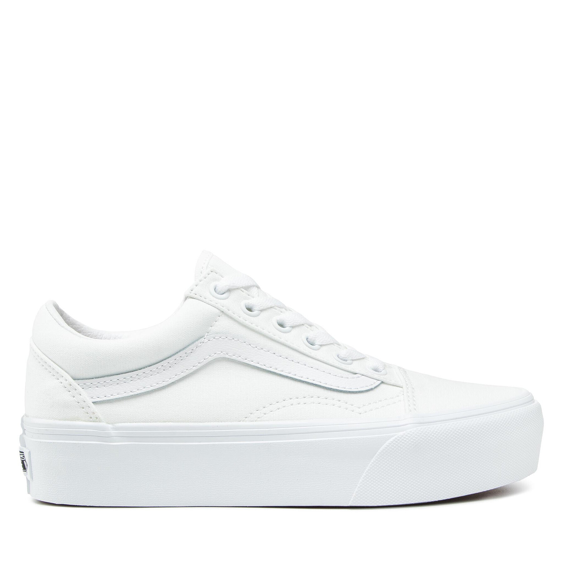 Vans Tenis superge Old Skool Platfor VN0A3B3UW001 Bela - Pepit.si