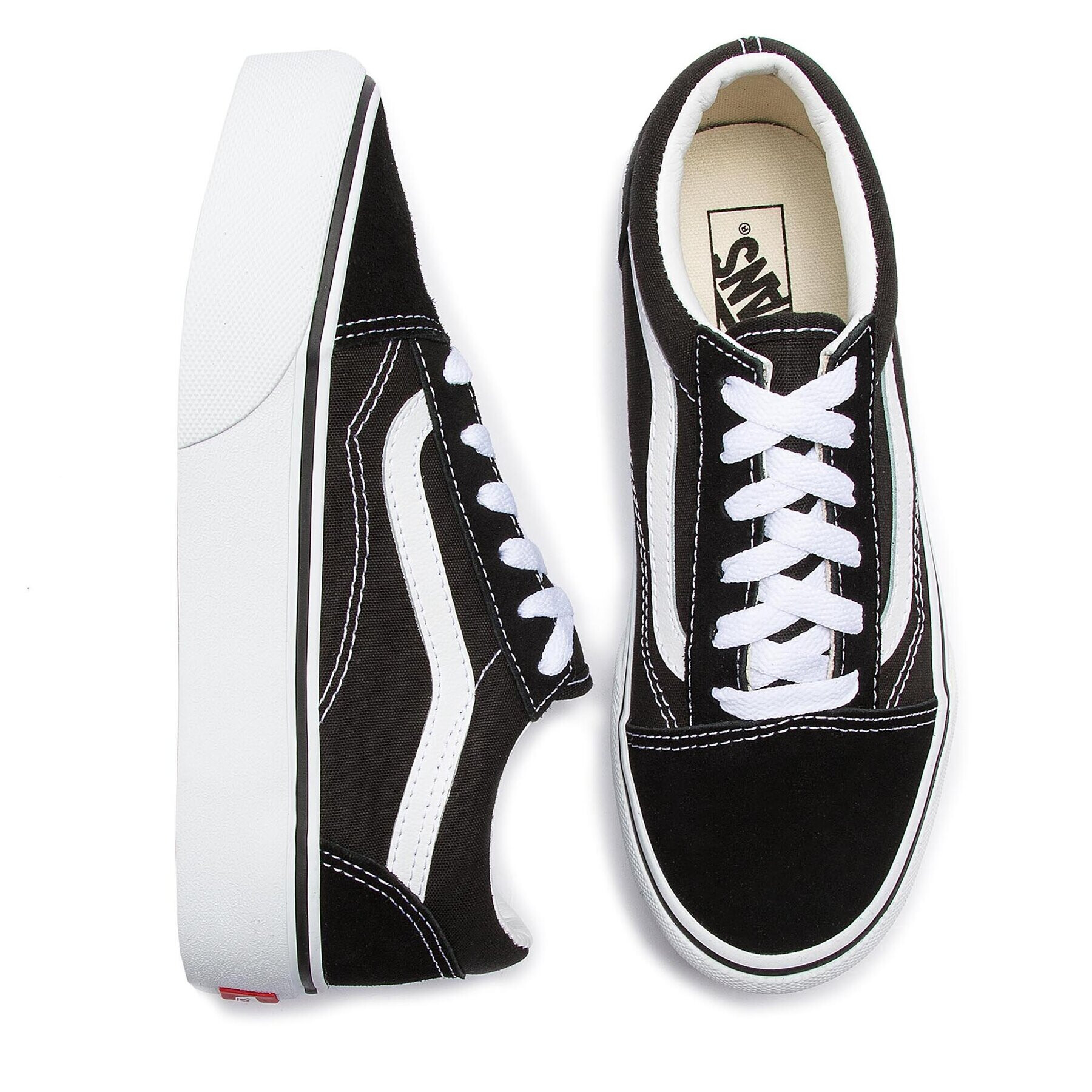 Vans Tenis superge Old Skool Platfor VN0A3TL36BT1 Črna - Pepit.si