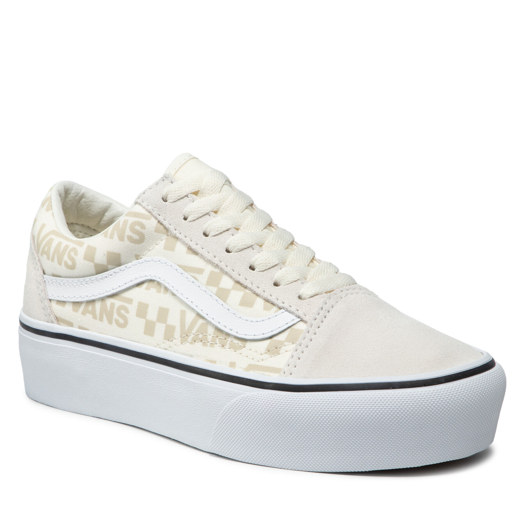 Vans Tenis superge Old Skool Platfor VN0A5KRG98M1 Bež - Pepit.si