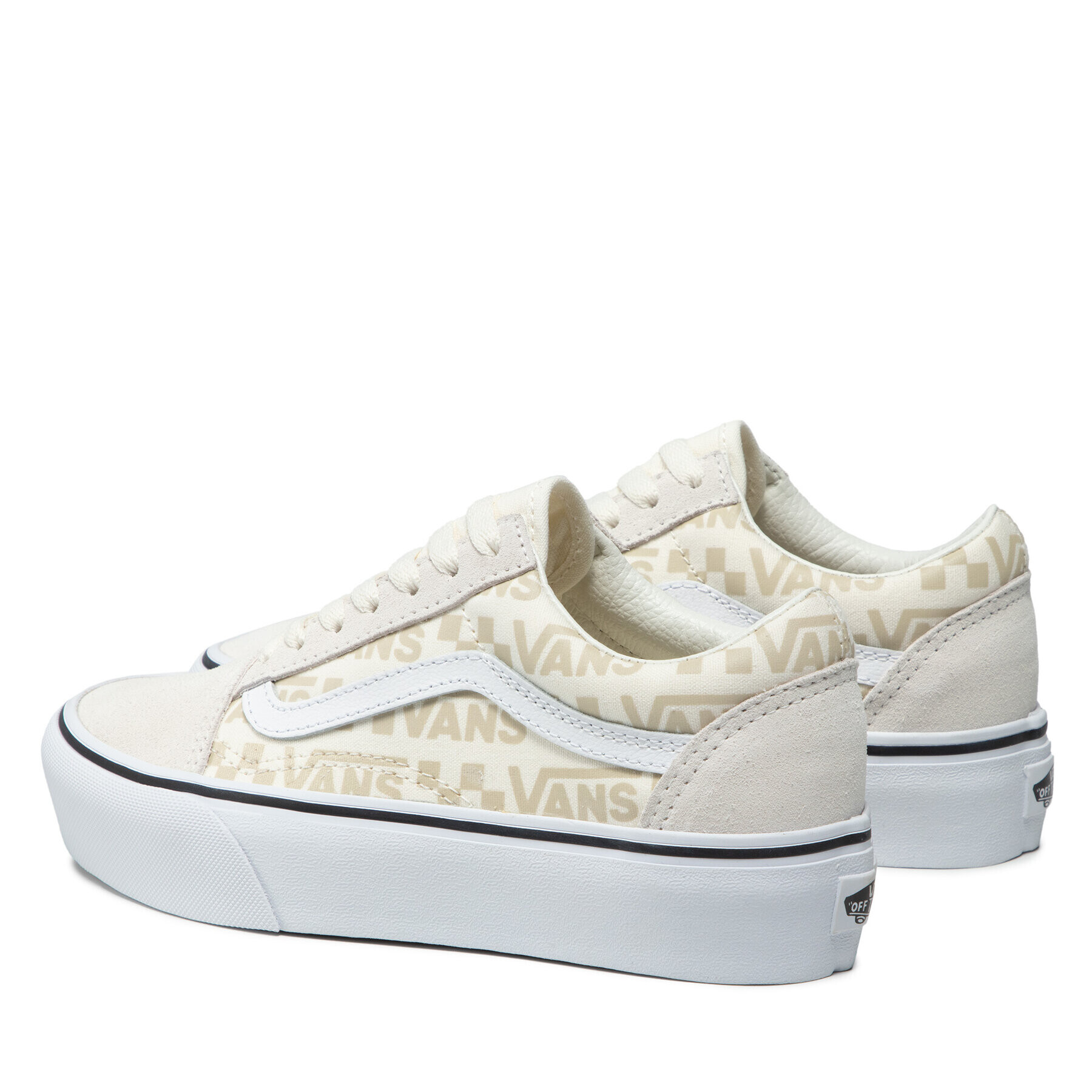 Vans Tenis superge Old Skool Platfor VN0A5KRG98M1 Bež - Pepit.si