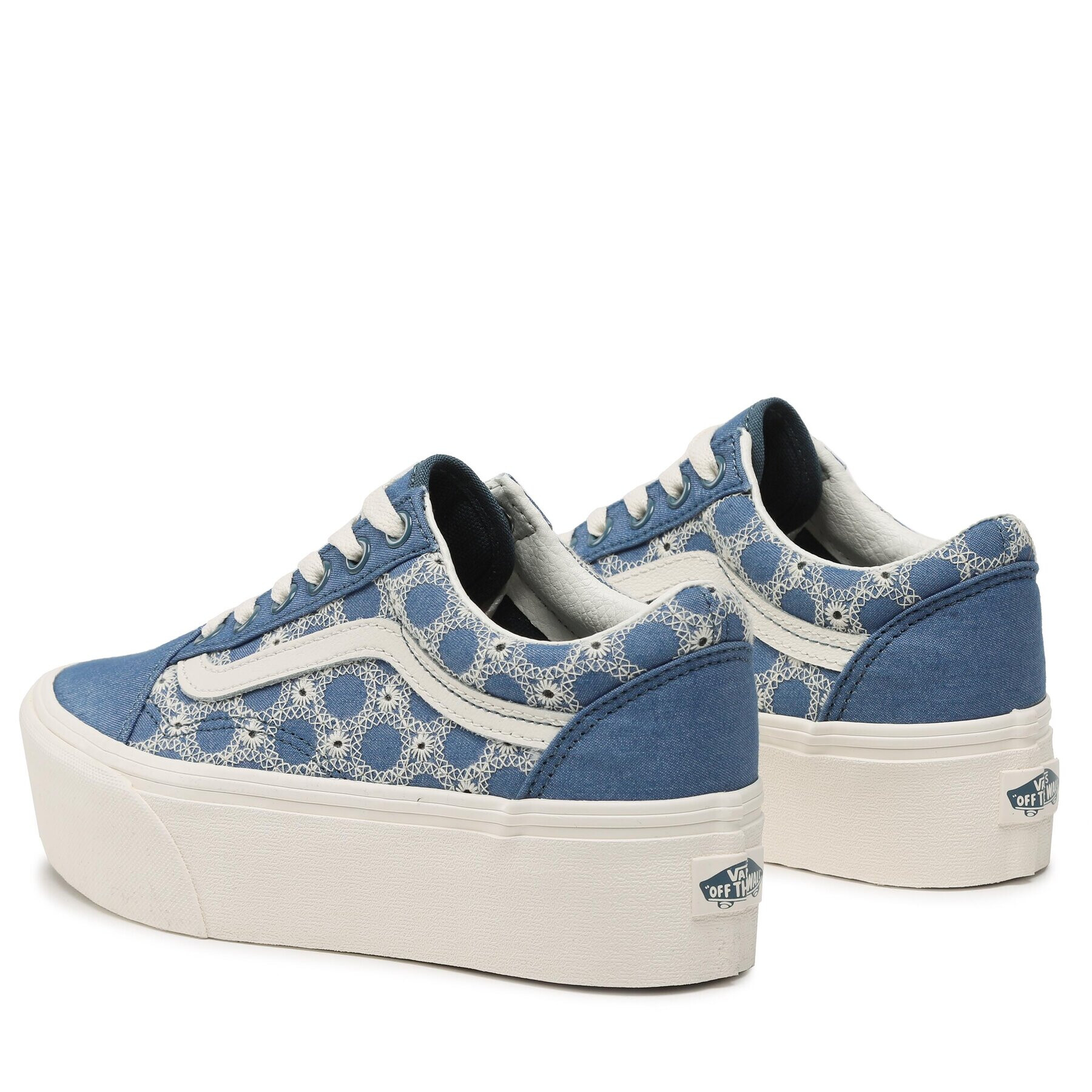 Vans Tenis superge Old Skool Stac VN0A7Q5MBLU1 Modra - Pepit.si