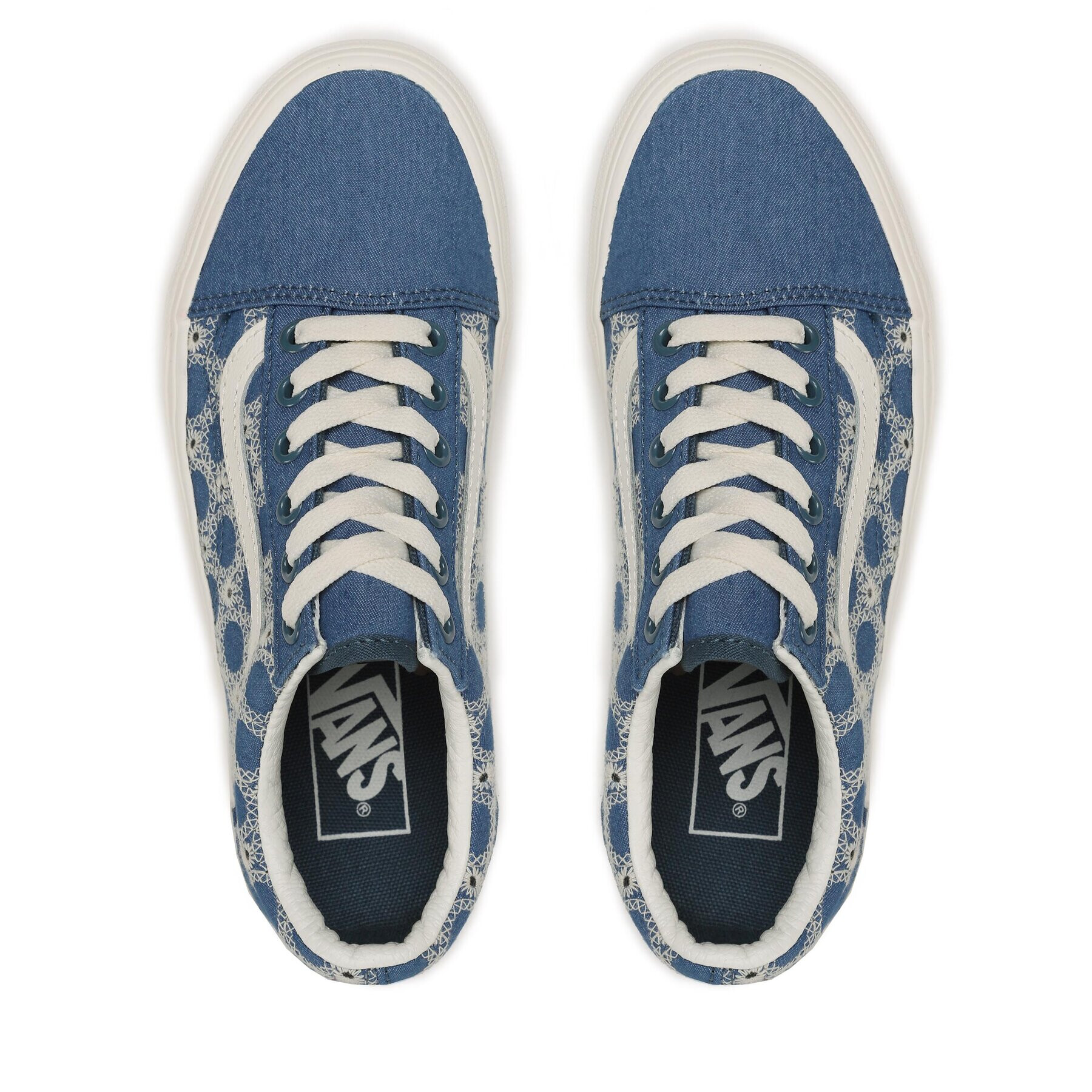 Vans Tenis superge Old Skool Stac VN0A7Q5MBLU1 Modra - Pepit.si